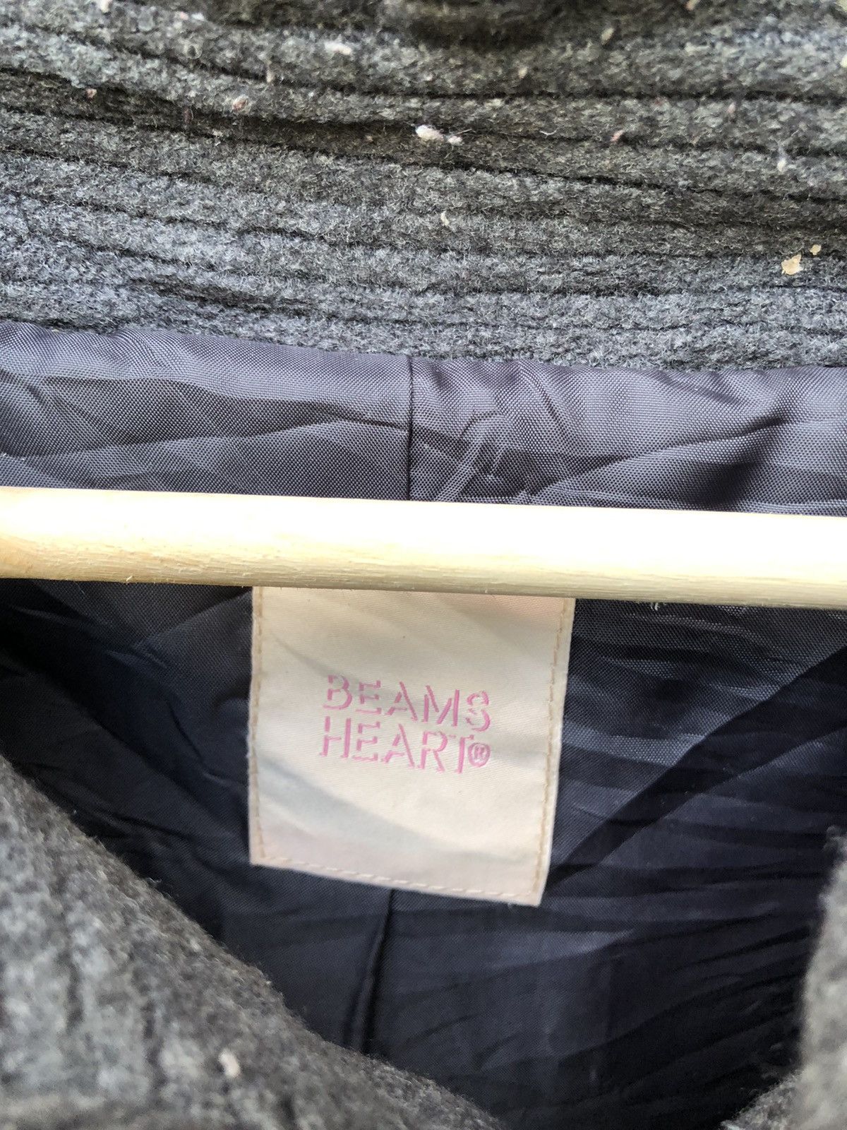 Japanese Brand Japanese Brand Beams Heart Big Collar Jacket Size M / US 6-8 / IT 42-44 - 3 Thumbnail