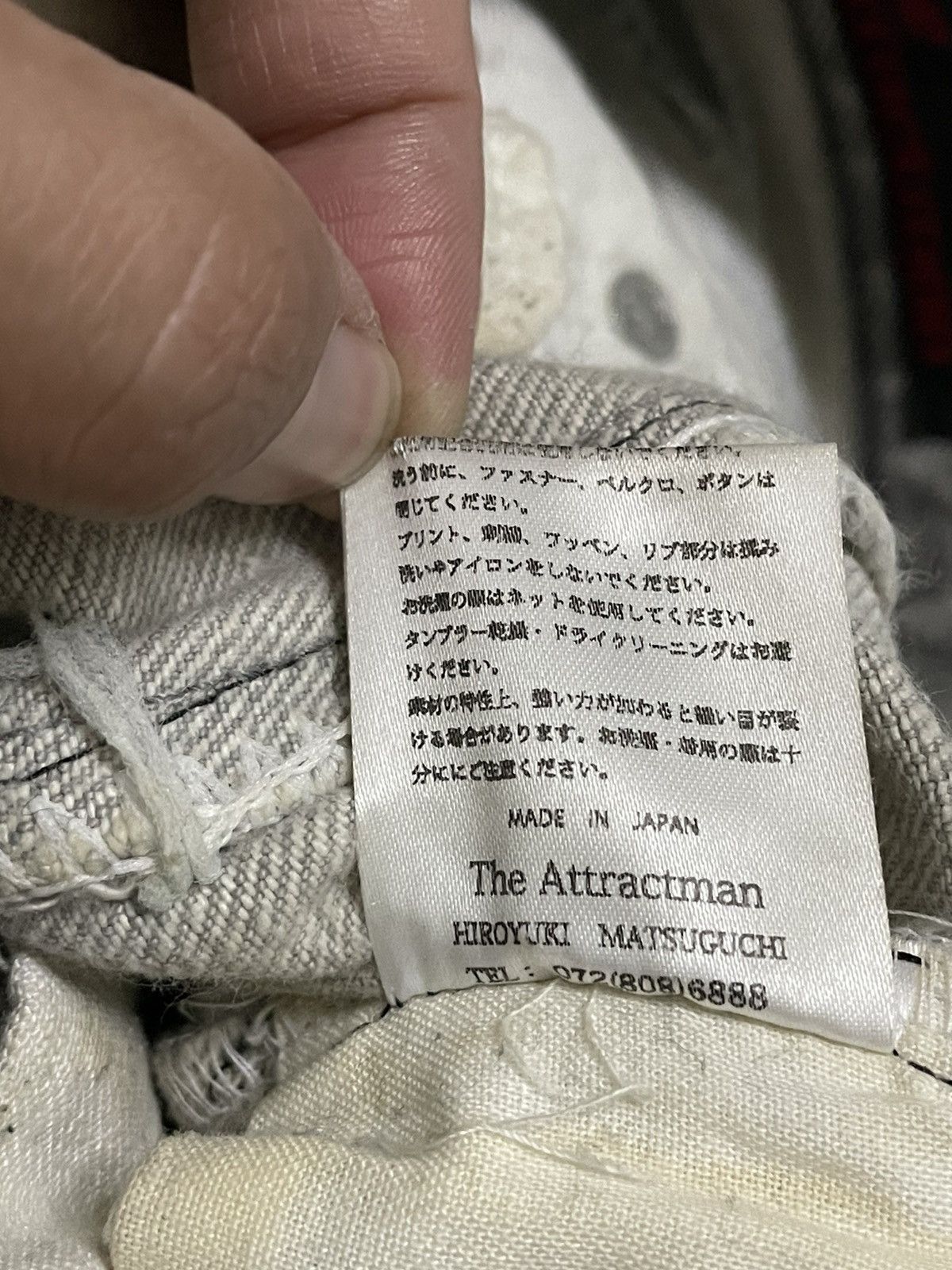Levi's 🔥BEST OFFER🔥Rare!!The Attractman x Levis Pacthwork Denim Size US 32 / EU 48 - 15 Thumbnail