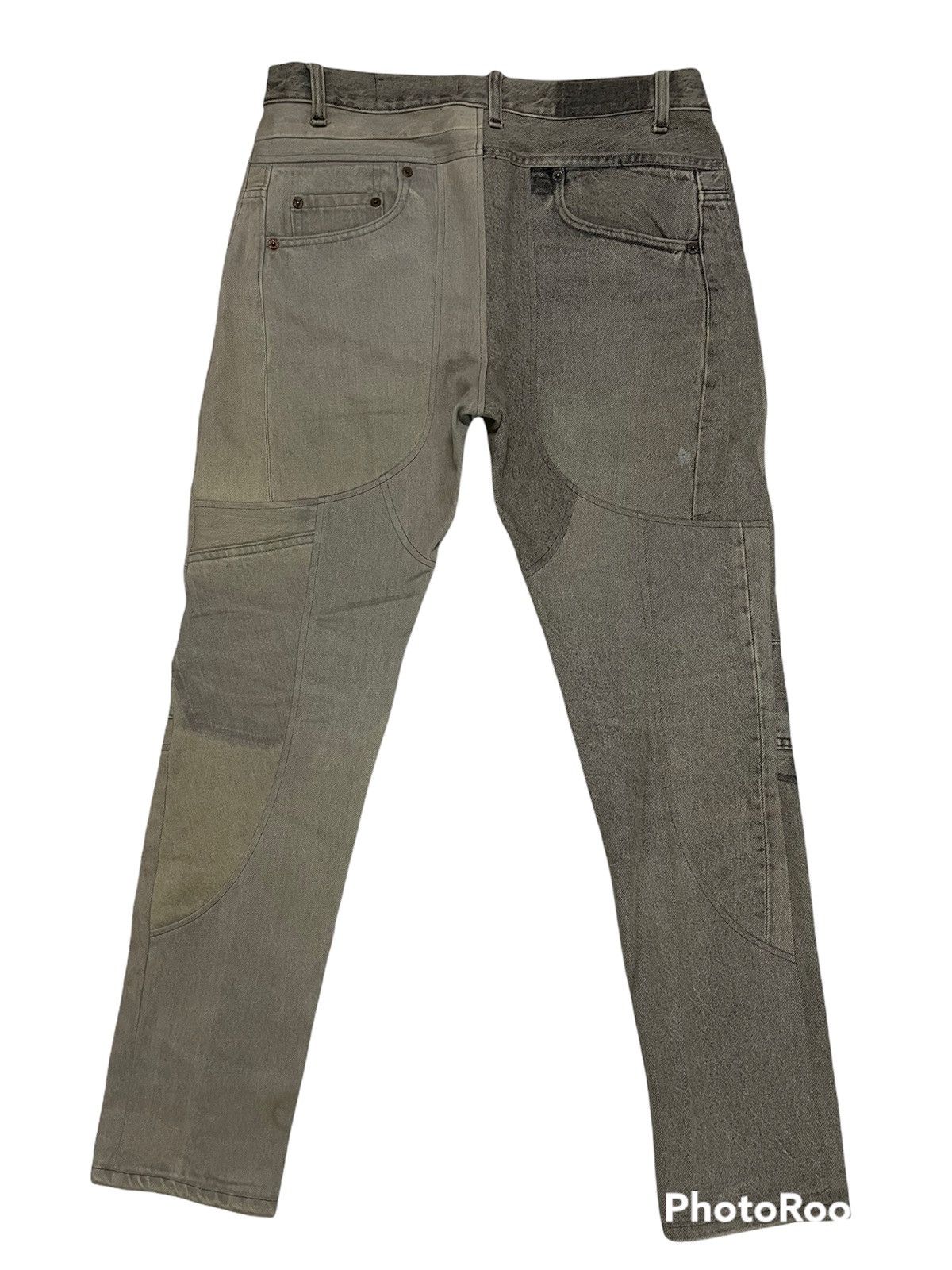 Levi's 🔥BEST OFFER🔥Rare!!The Attractman x Levis Pacthwork Denim Size US 32 / EU 48 - 3 Thumbnail