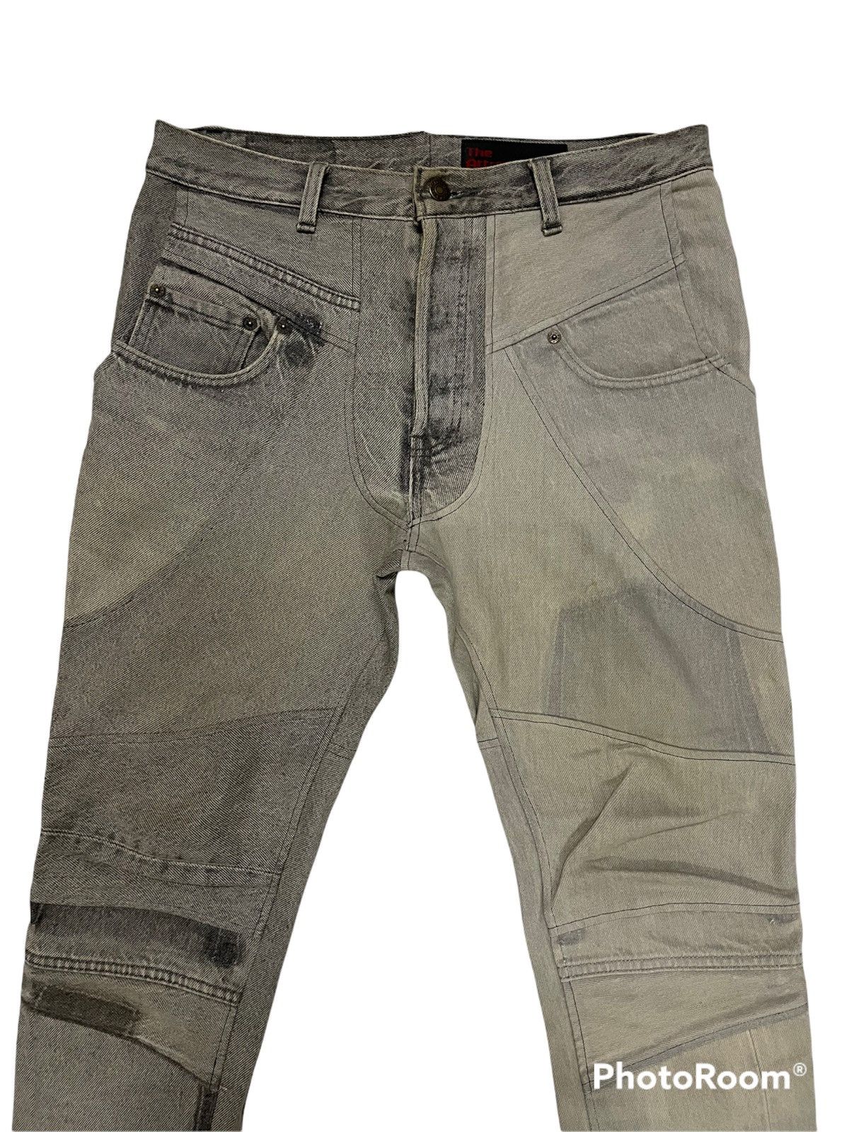 Levi's 🔥BEST OFFER🔥Rare!!The Attractman x Levis Pacthwork Denim Size US 32 / EU 48 - 4 Thumbnail