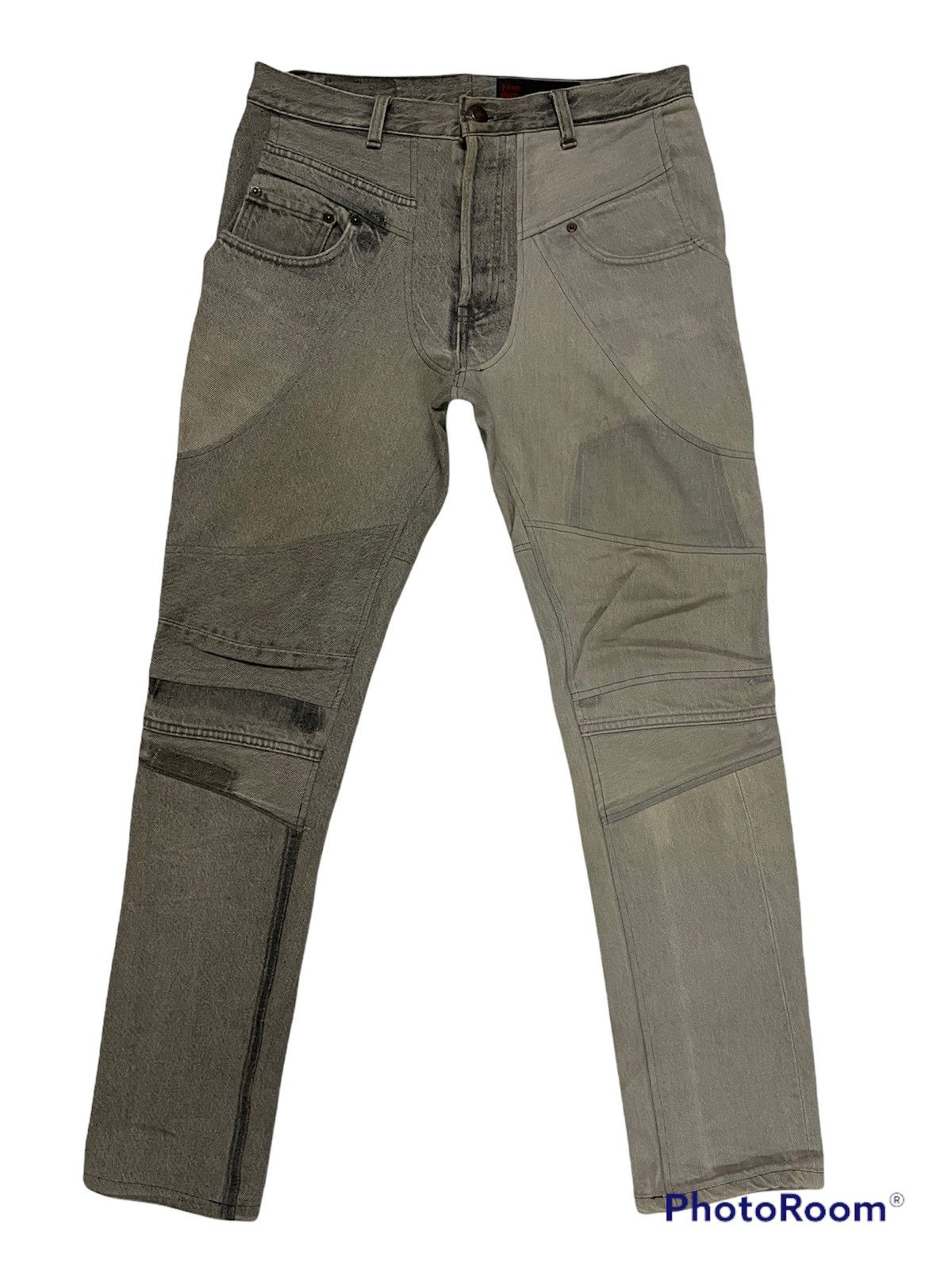 Levi's 🔥BEST OFFER🔥Rare!!The Attractman x Levis Pacthwork Denim Size US 32 / EU 48 - 1 Thumbnail