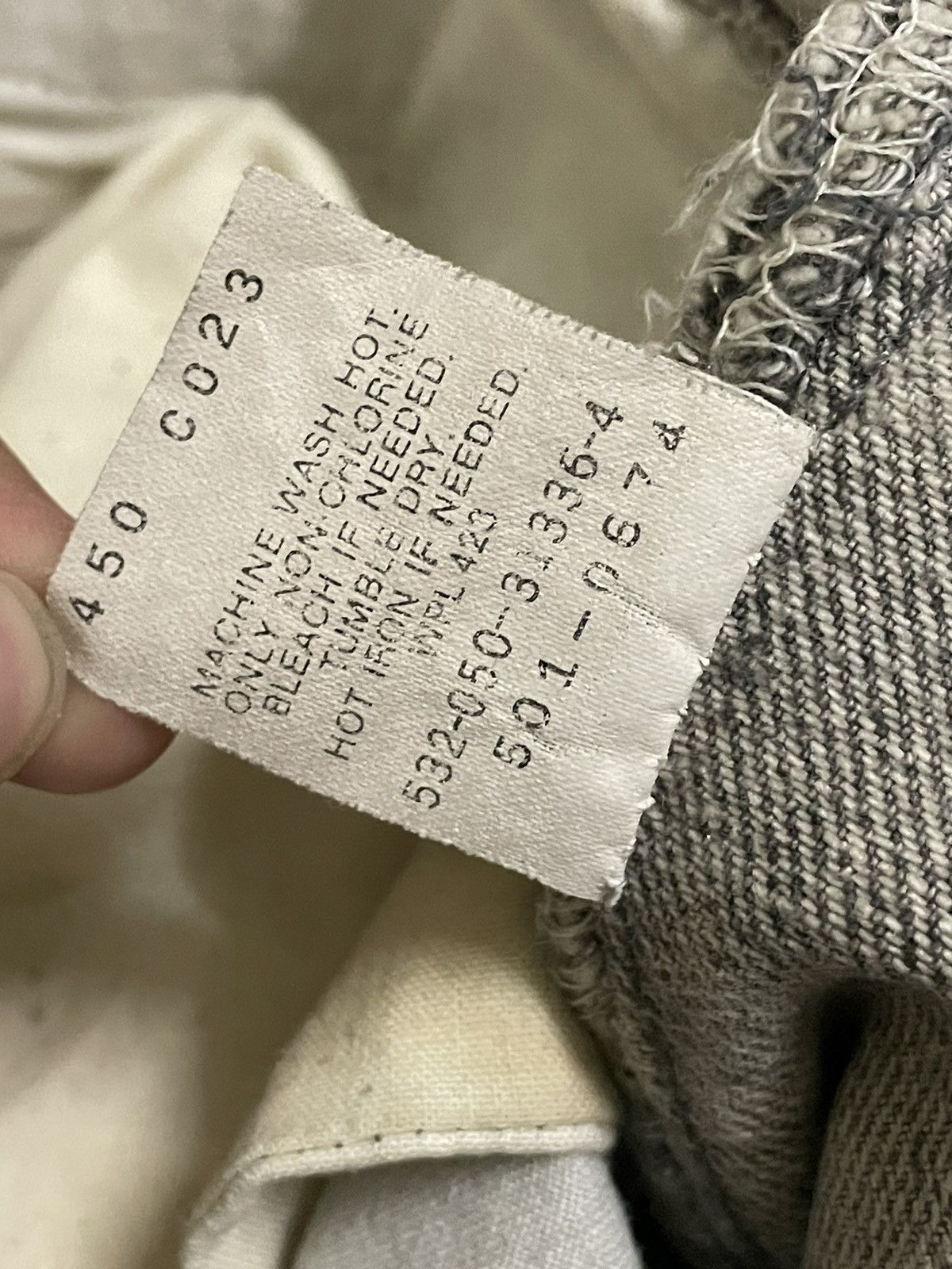 Levi's 🔥BEST OFFER🔥Rare!!The Attractman x Levis Pacthwork Denim Size US 32 / EU 48 - 13 Thumbnail