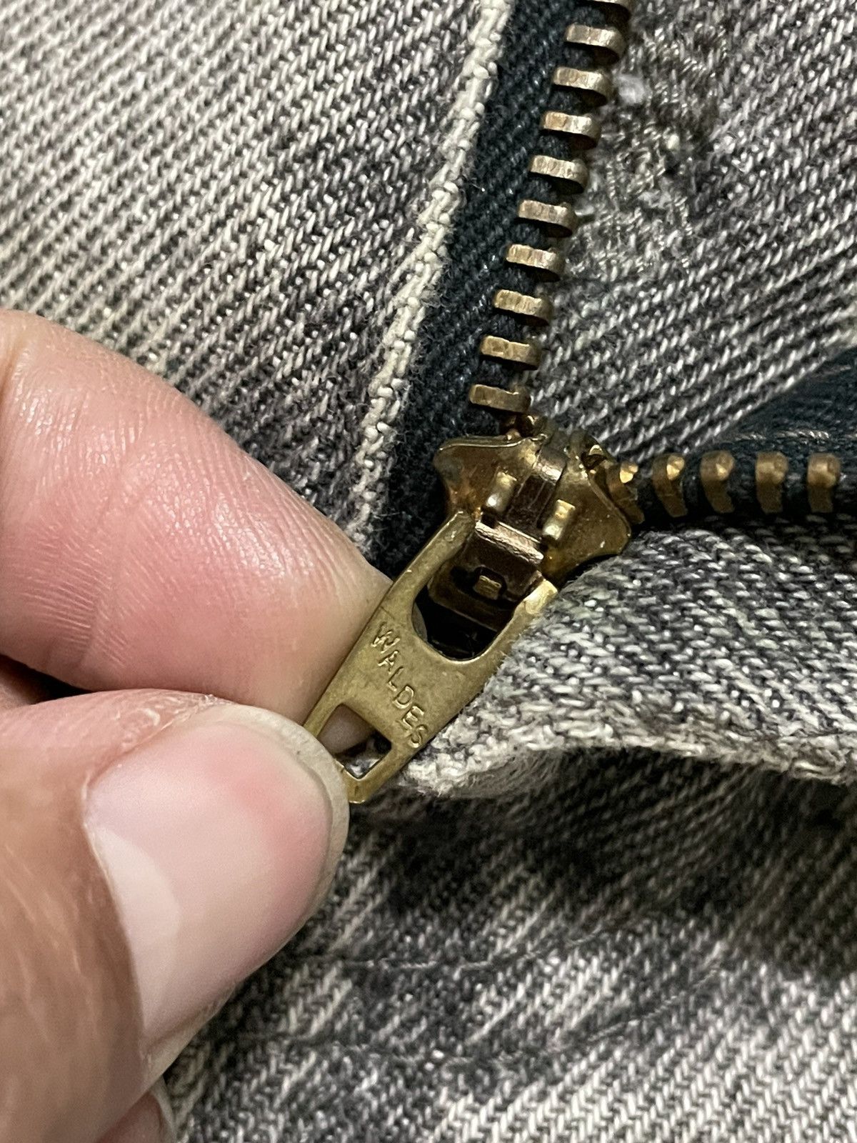 Levi's 🔥BEST OFFER🔥Rare!!The Attractman x Levis Pacthwork Denim Size US 32 / EU 48 - 11 Thumbnail