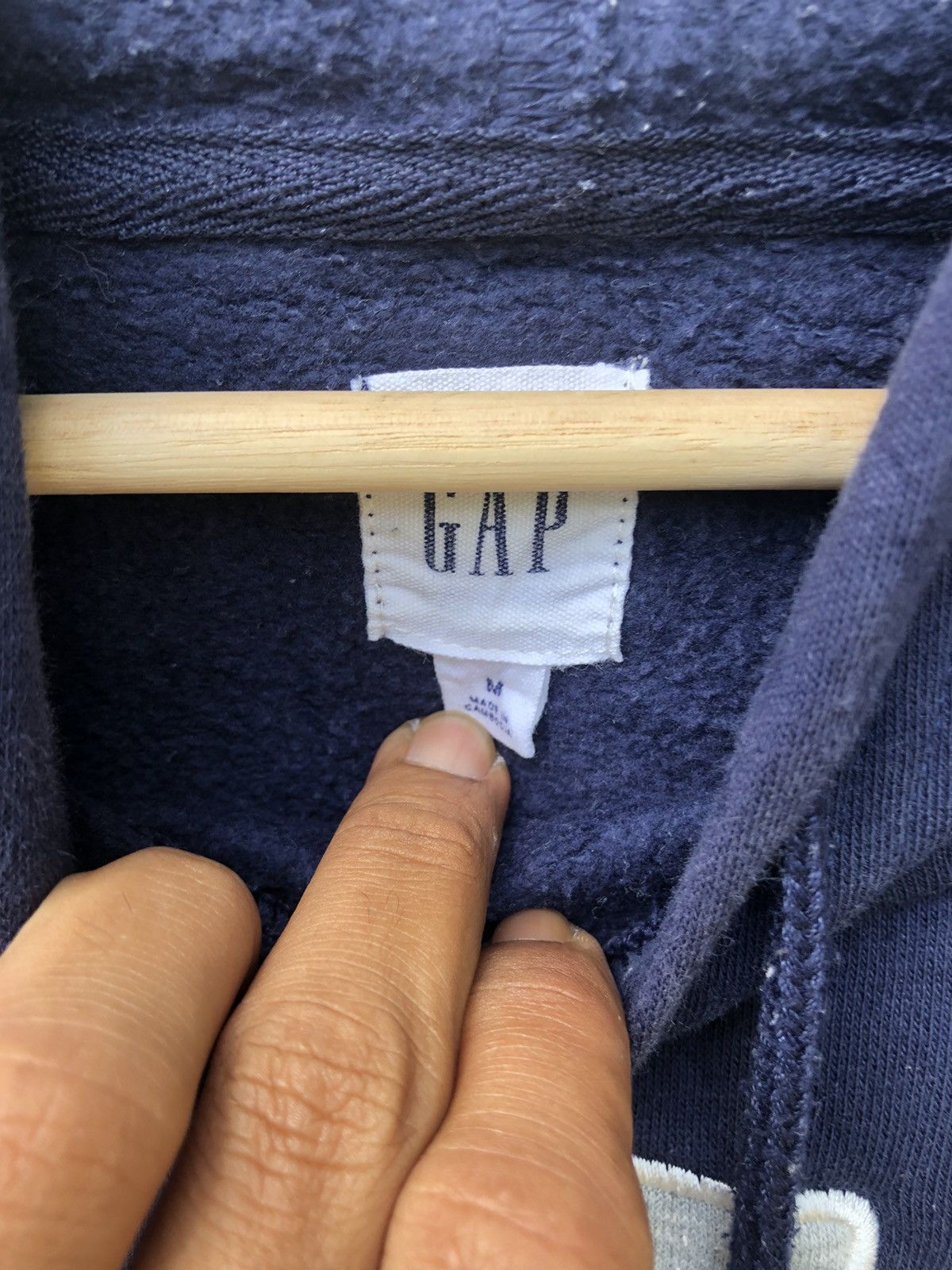 Gap 📣GAP Sweatshirt Big Logo Hoodie Jacket Size US L / EU 52-54 / 3 - 4 Thumbnail