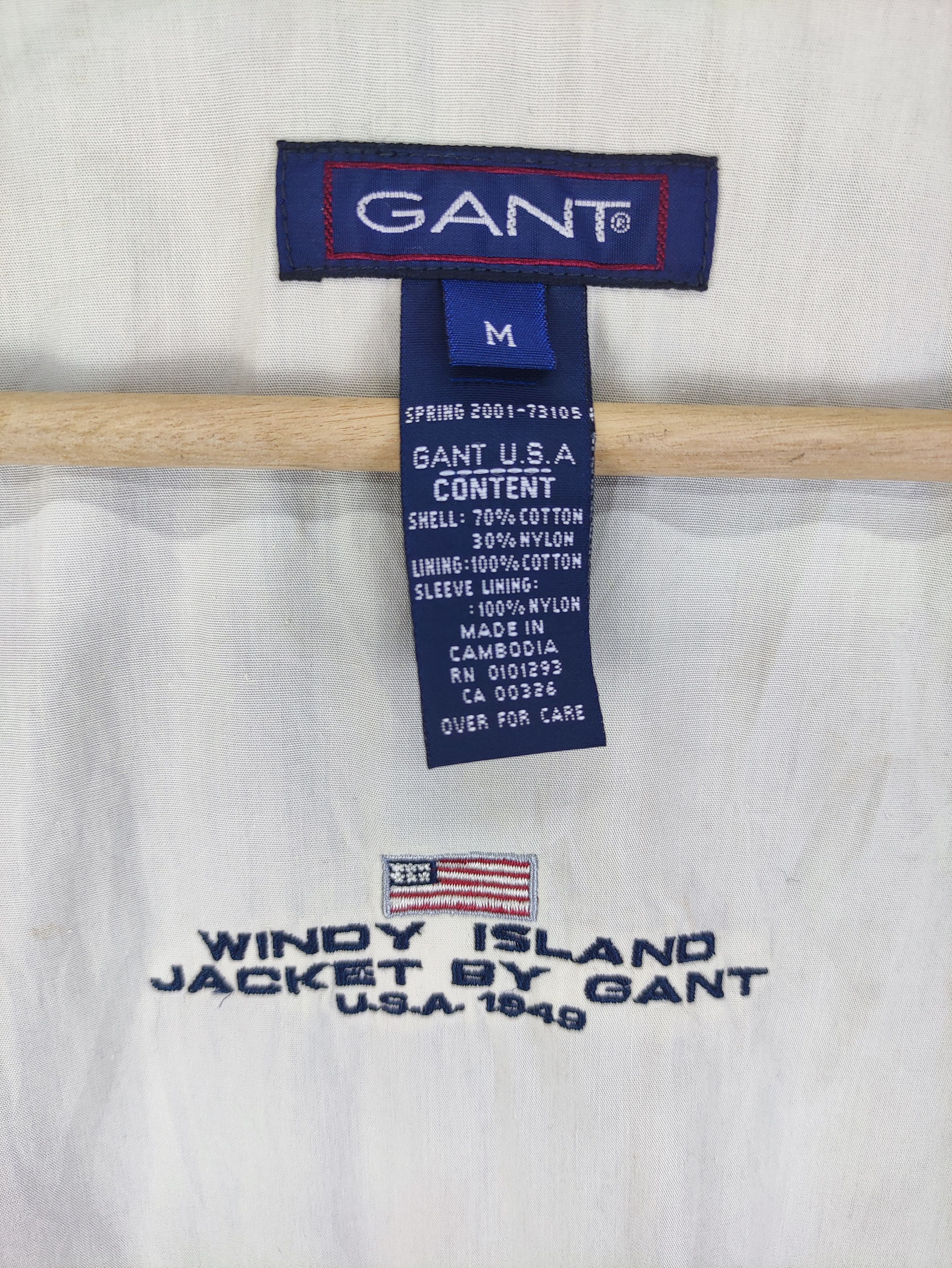 Gant Vintage Gant Casual Jacket Zipper Size US L / EU 52-54 / 3 - 4 Thumbnail
