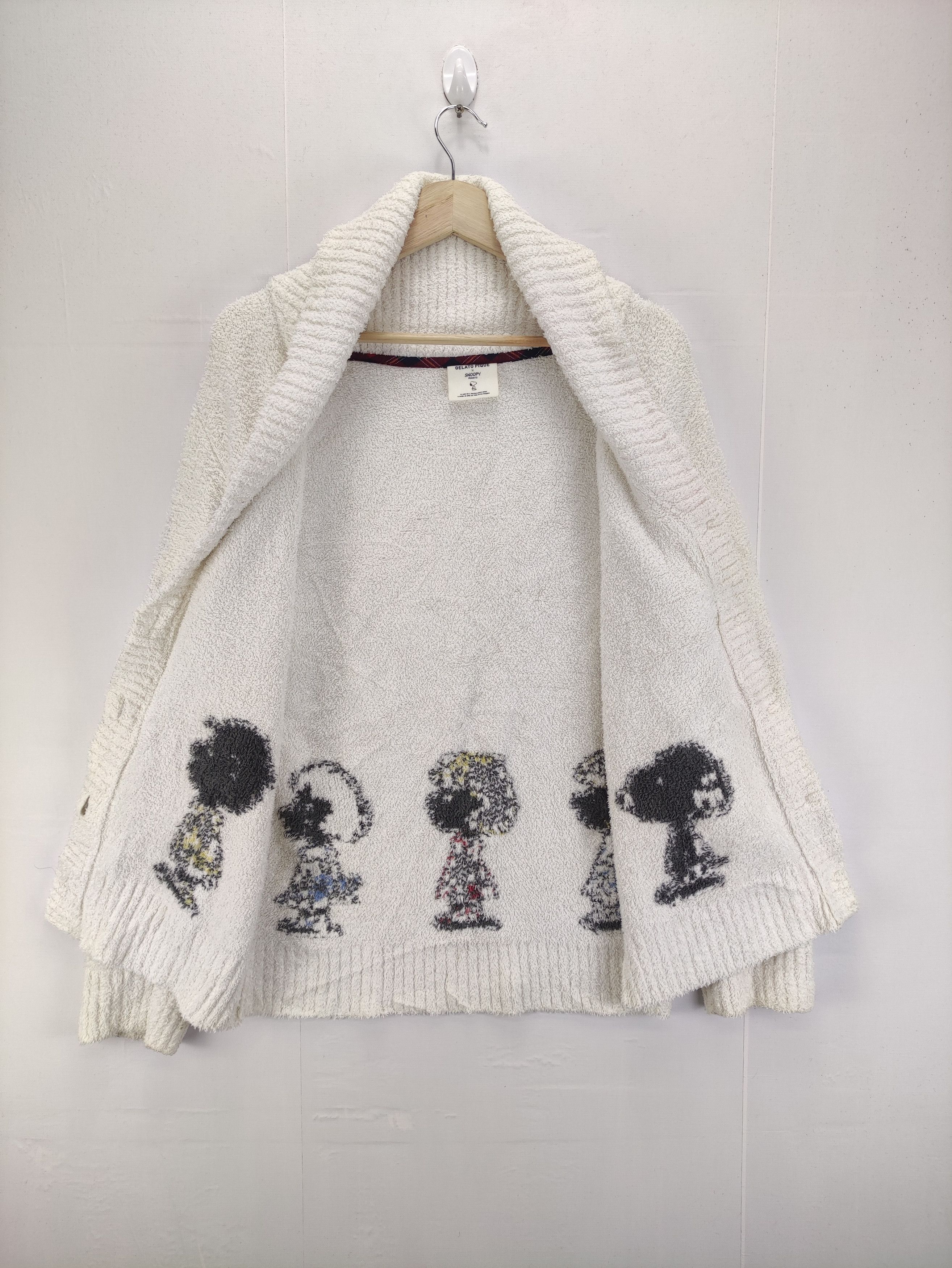Cartoon Network Vintage Gelato Pique x Snoopy Shaw Coller Fleece Size M / US 6-8 / IT 42-44 - 4 Thumbnail