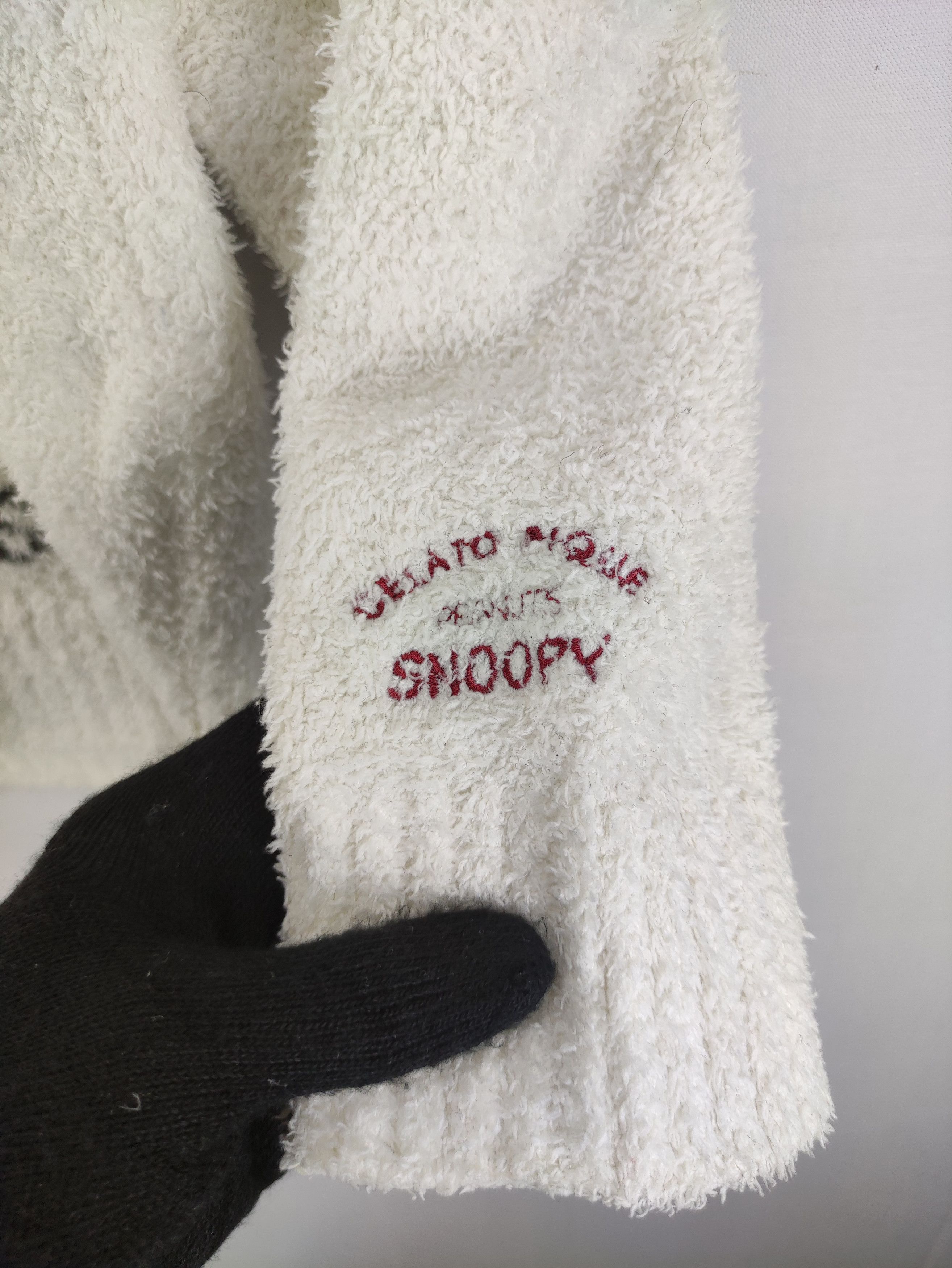 Cartoon Network Vintage Gelato Pique x Snoopy Shaw Coller Fleece Size M / US 6-8 / IT 42-44 - 2 Thumbnail