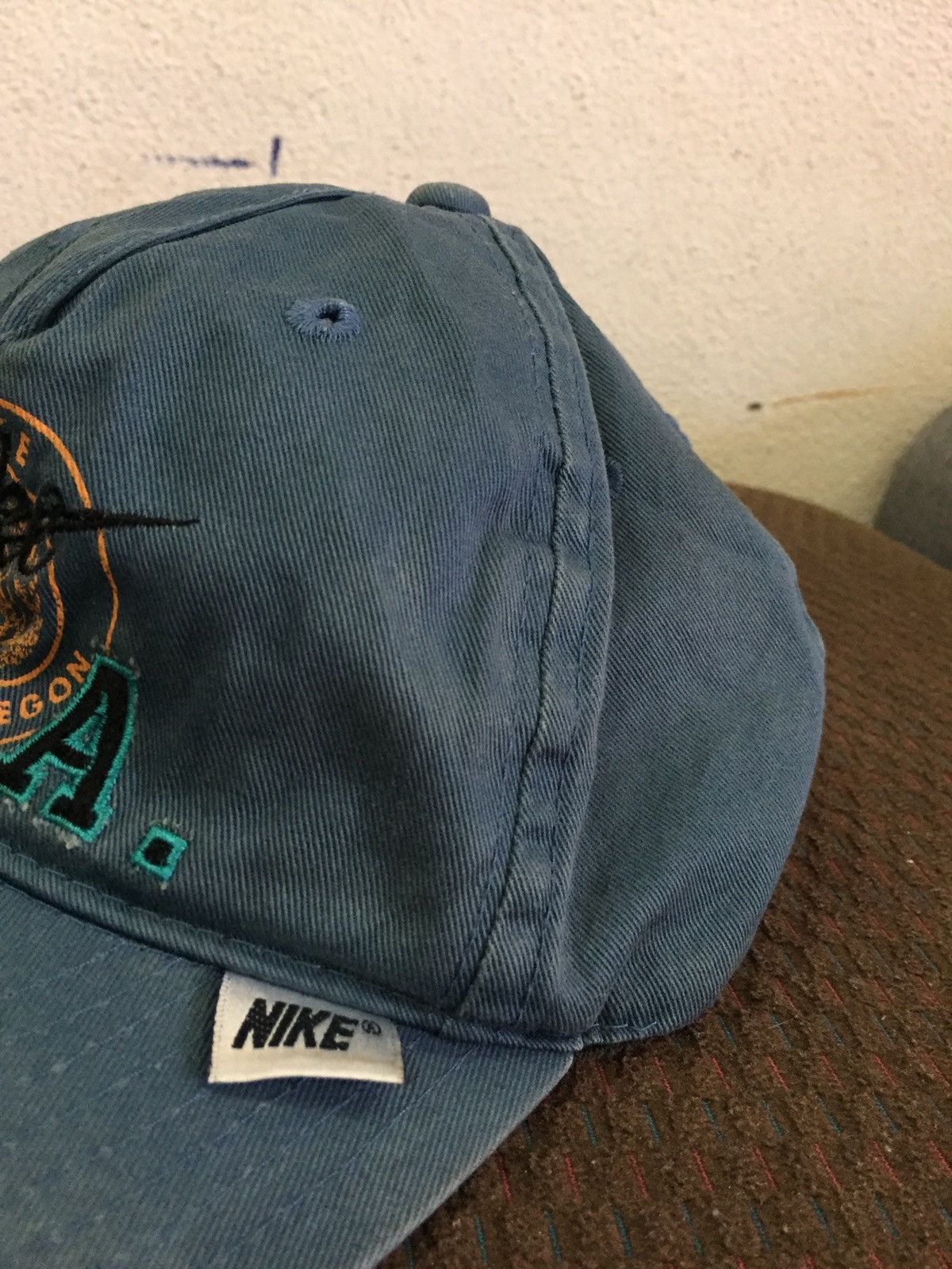 Nike × Vintage Vintage Nike Cap Embroidery Swoosh Logos Snap Back Size ONE SIZE - 10 Thumbnail
