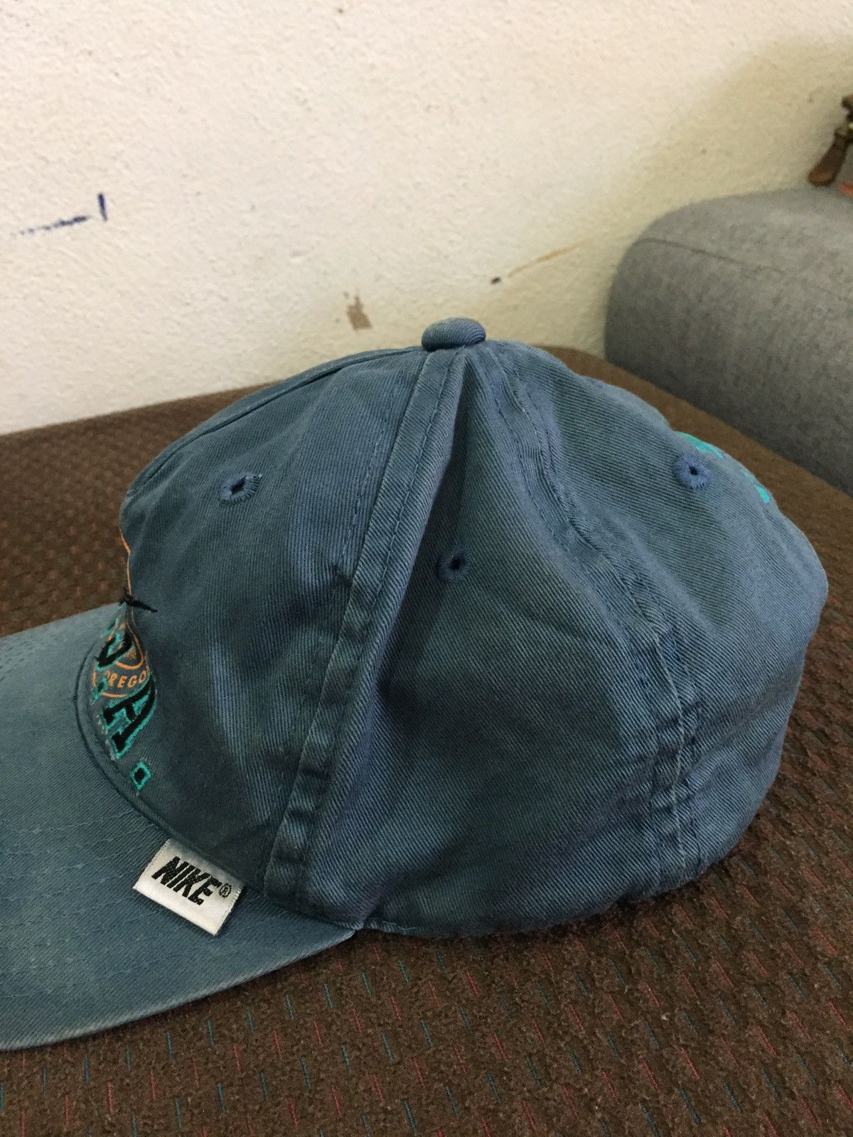 Nike × Vintage Vintage Nike Cap Embroidery Swoosh Logos Snap Back Size ONE SIZE - 7 Thumbnail