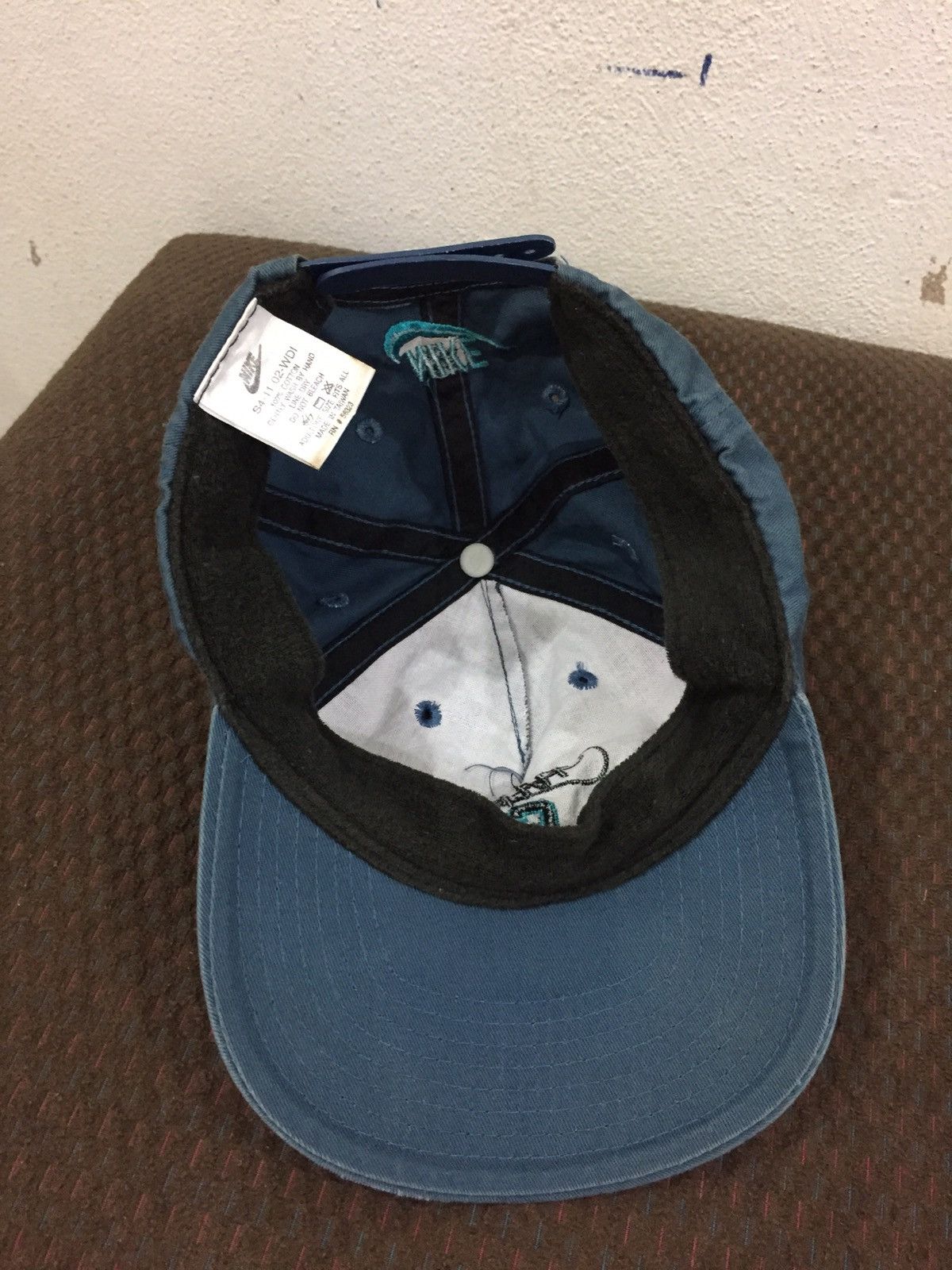 Nike × Vintage Vintage Nike Cap Embroidery Swoosh Logos Snap Back Size ONE SIZE - 11 Thumbnail