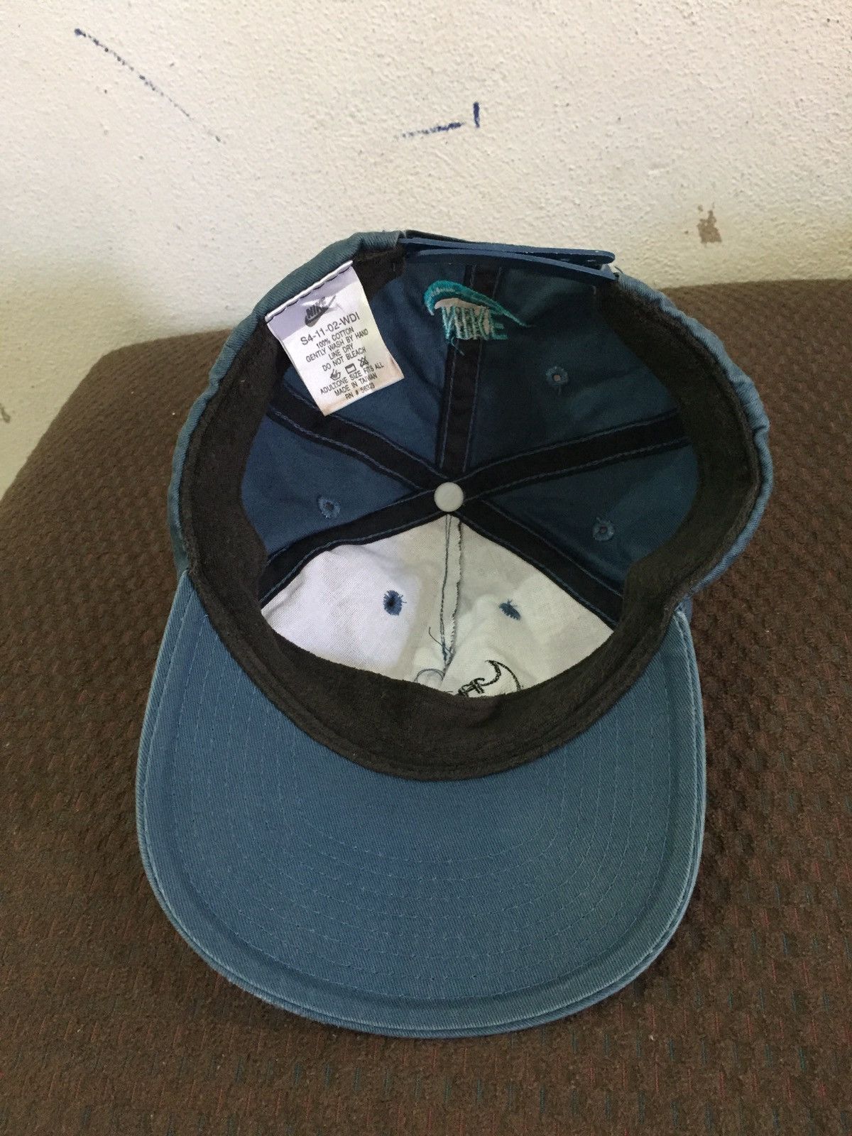 Nike × Vintage Vintage Nike Cap Embroidery Swoosh Logos Snap Back Size ONE SIZE - 9 Thumbnail