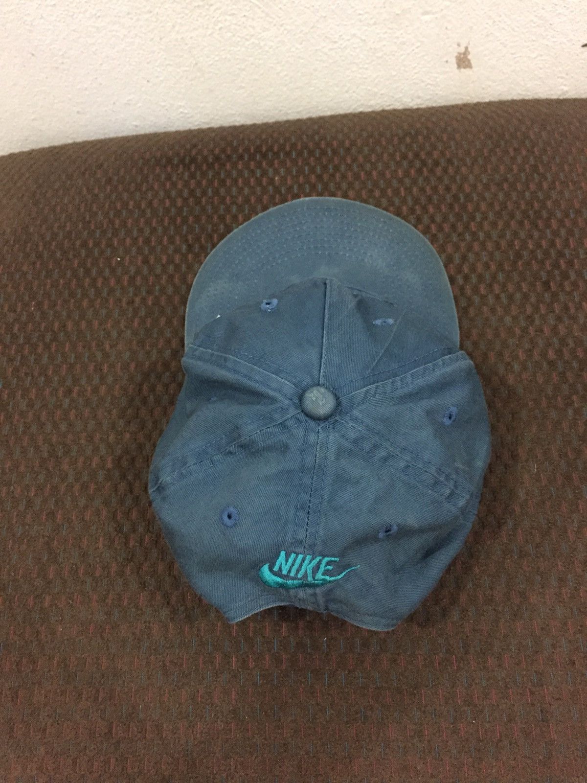 Nike × Vintage Vintage Nike Cap Embroidery Swoosh Logos Snap Back Size ONE SIZE - 5 Thumbnail