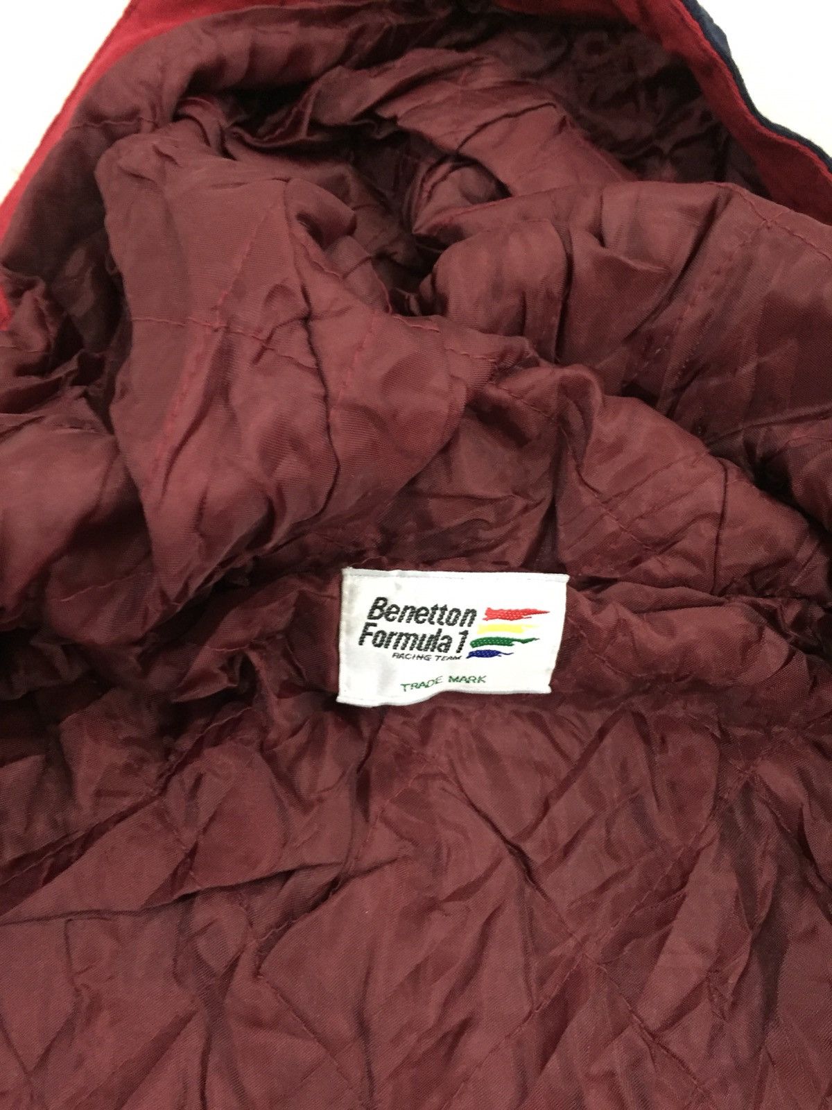 Benetton Vintage Benetton Formula 1 Racing Team Full Zipper Hoodies Size US L / EU 52-54 / 3 - 8 Thumbnail