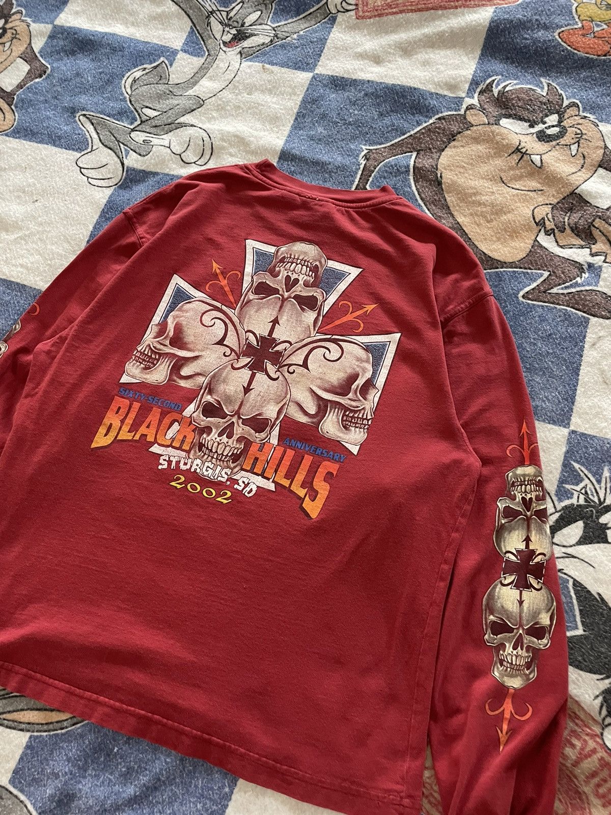 Vintage Vintage Sturgis Rally long sleeve Size US XL / EU 56 / 4 - 4 Thumbnail