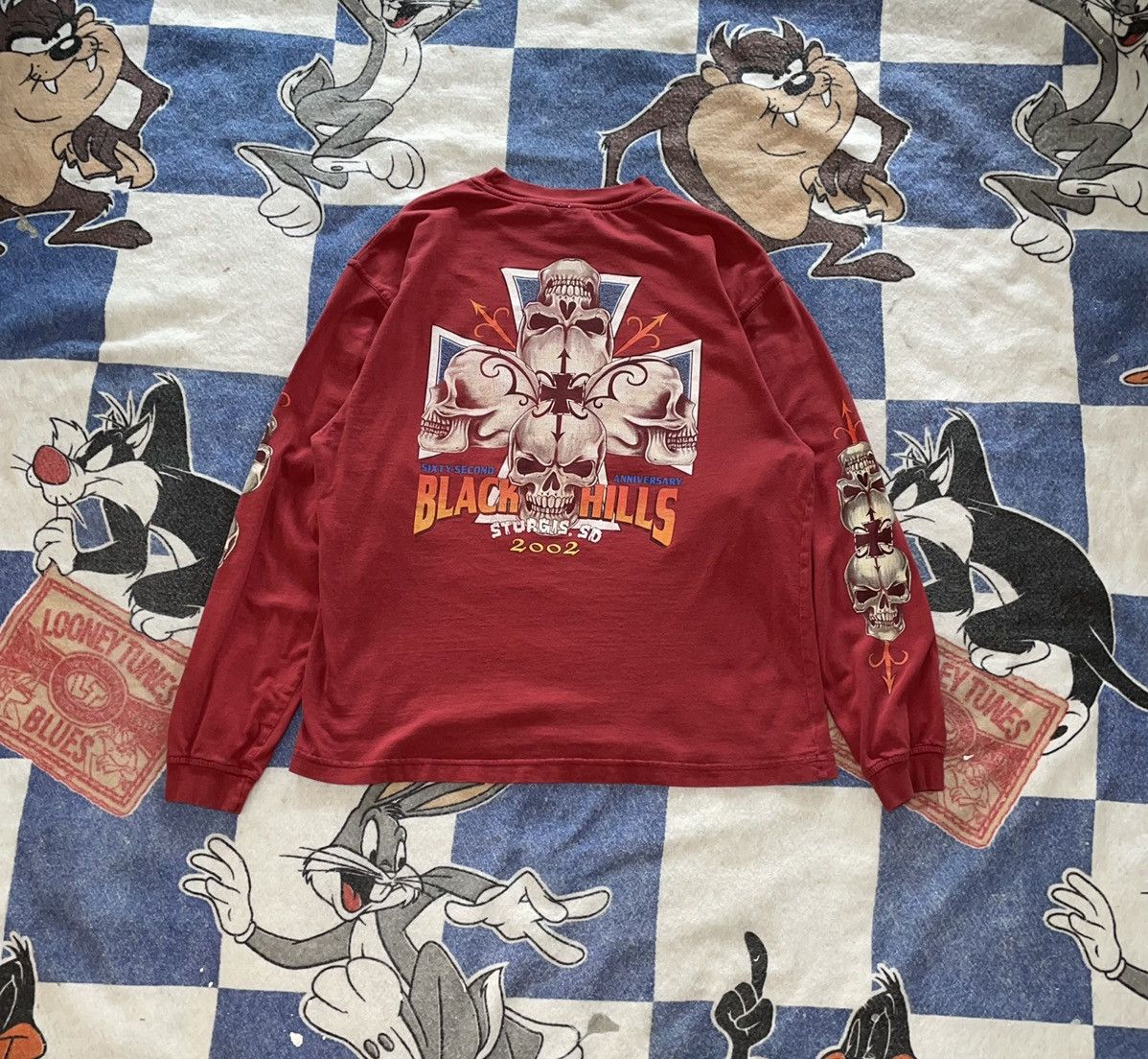Vintage Vintage Sturgis Rally long sleeve Size US XL / EU 56 / 4 - 3 Thumbnail