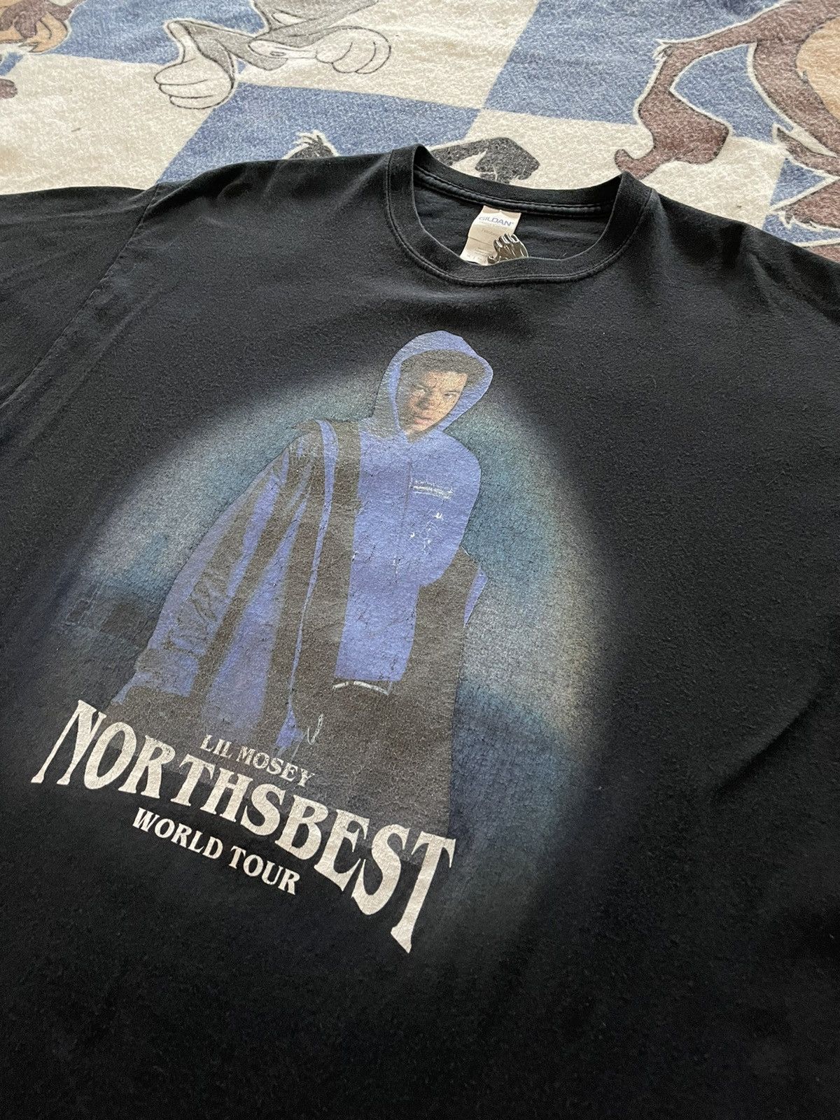 Band Tees Lil mosey Northsbest tour tee Size US XL / EU 56 / 4 - 2 Thumbnail
