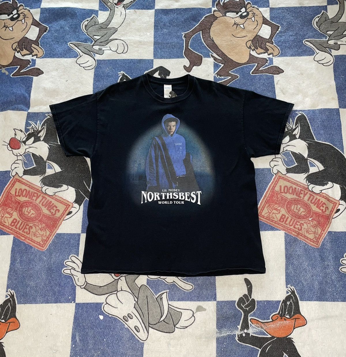 Band Tees Lil mosey Northsbest tour tee Size US XL / EU 56 / 4 - 1 Thumbnail