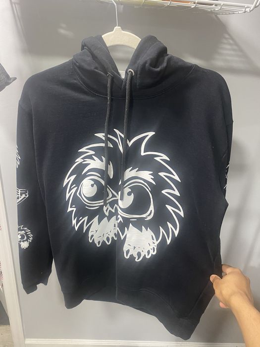 Alexander mcqueen best sale monster hoodie