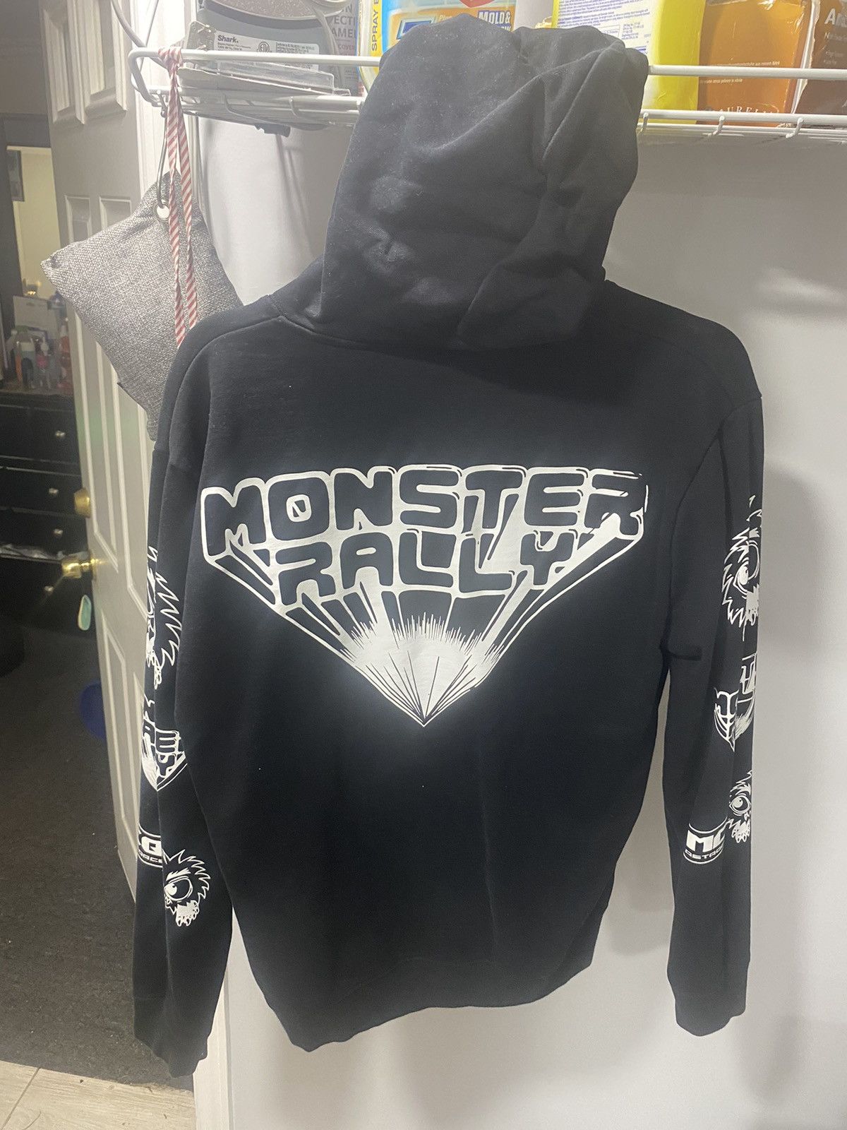 Alexander mcqueen monster hoodie sale