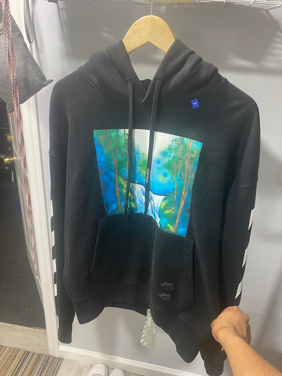 Off-White Off-white waterfall hoodie Size US M / EU 48-50 / 2 - 1 Preview