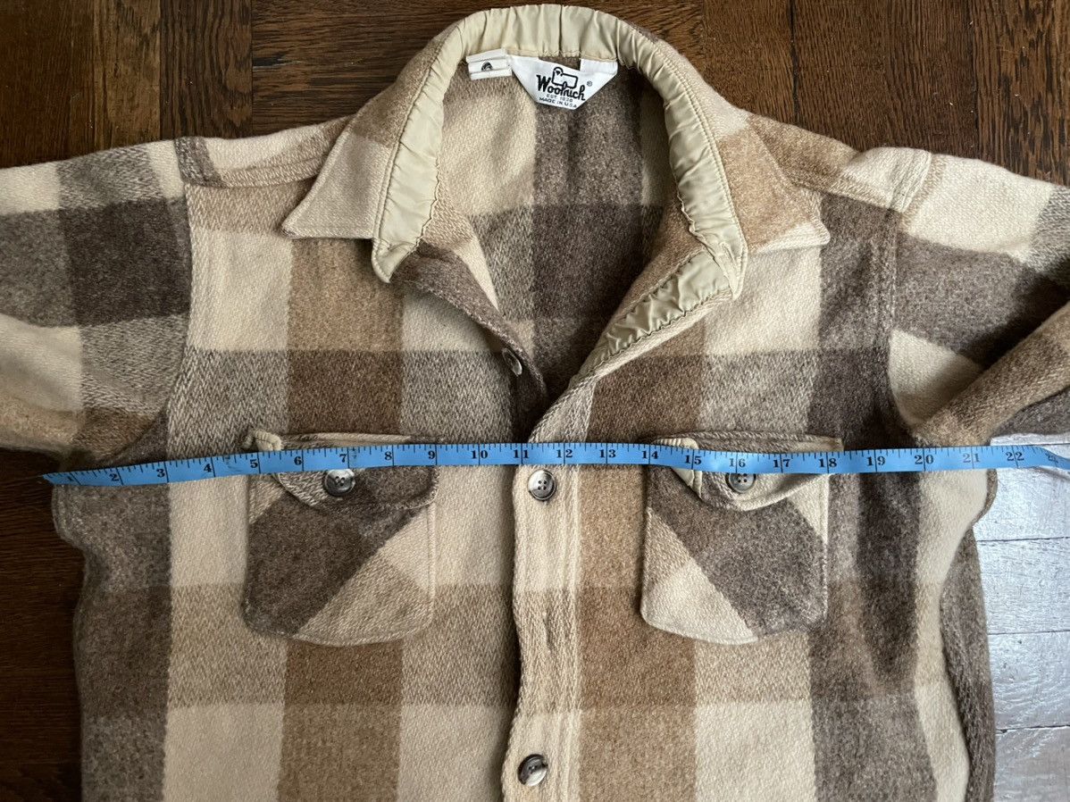 Woolrich Woolen Mills Vintage Woolrich Shirt Jacket - Tan Brown Wool Plaid Size US XS / EU 42 / 0 - 5 Thumbnail