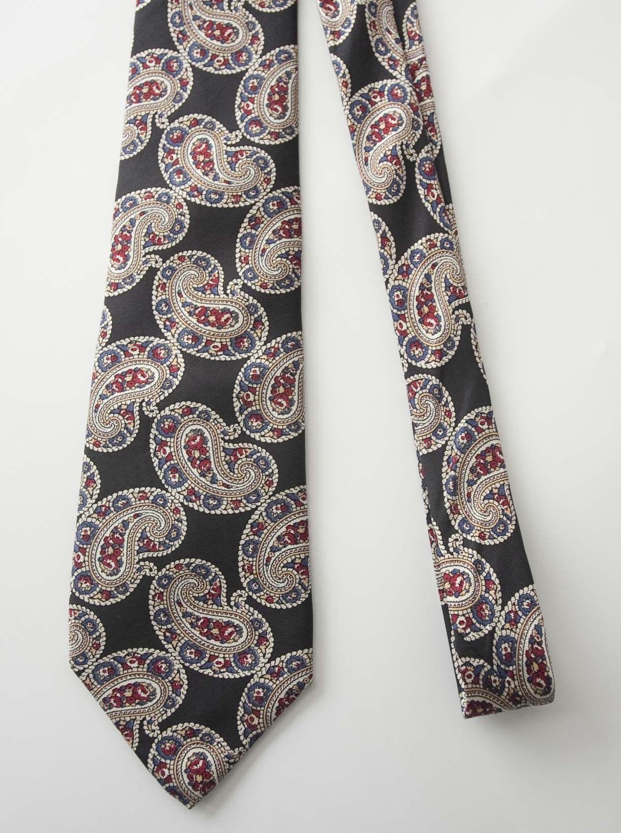 Lanvin Lanvin Tie 100% Silk Paisley Size ONE SIZE - 2 Thumbnail