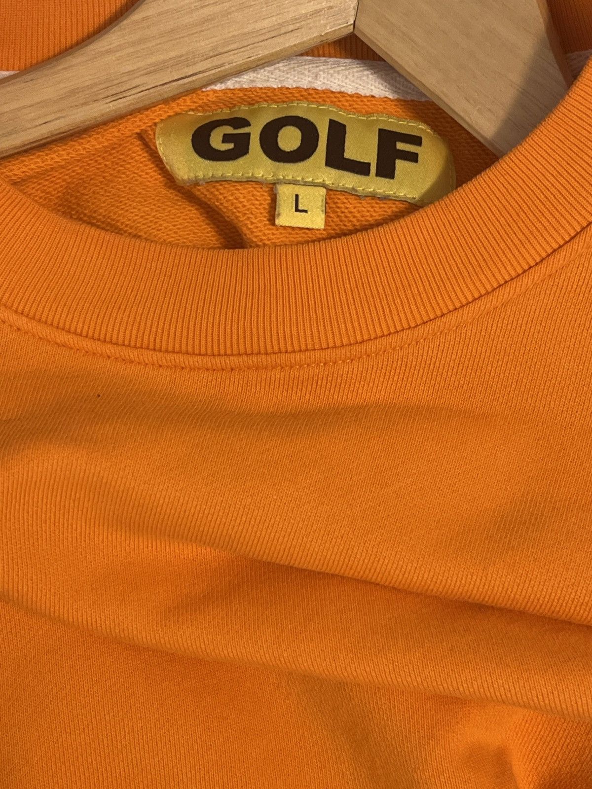 Golf Wang × Tyler The Creator Golf Wang Olde Orange Crewneck Size US L / EU 52-54 / 3 - 3 Thumbnail