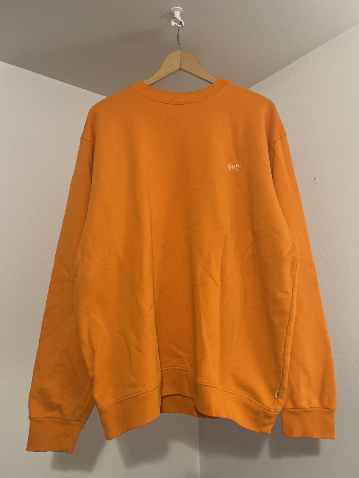 Golf Wang × Tyler The Creator Golf Wang Olde Orange Crewneck Size US L / EU 52-54 / 3 - 1 Thumbnail