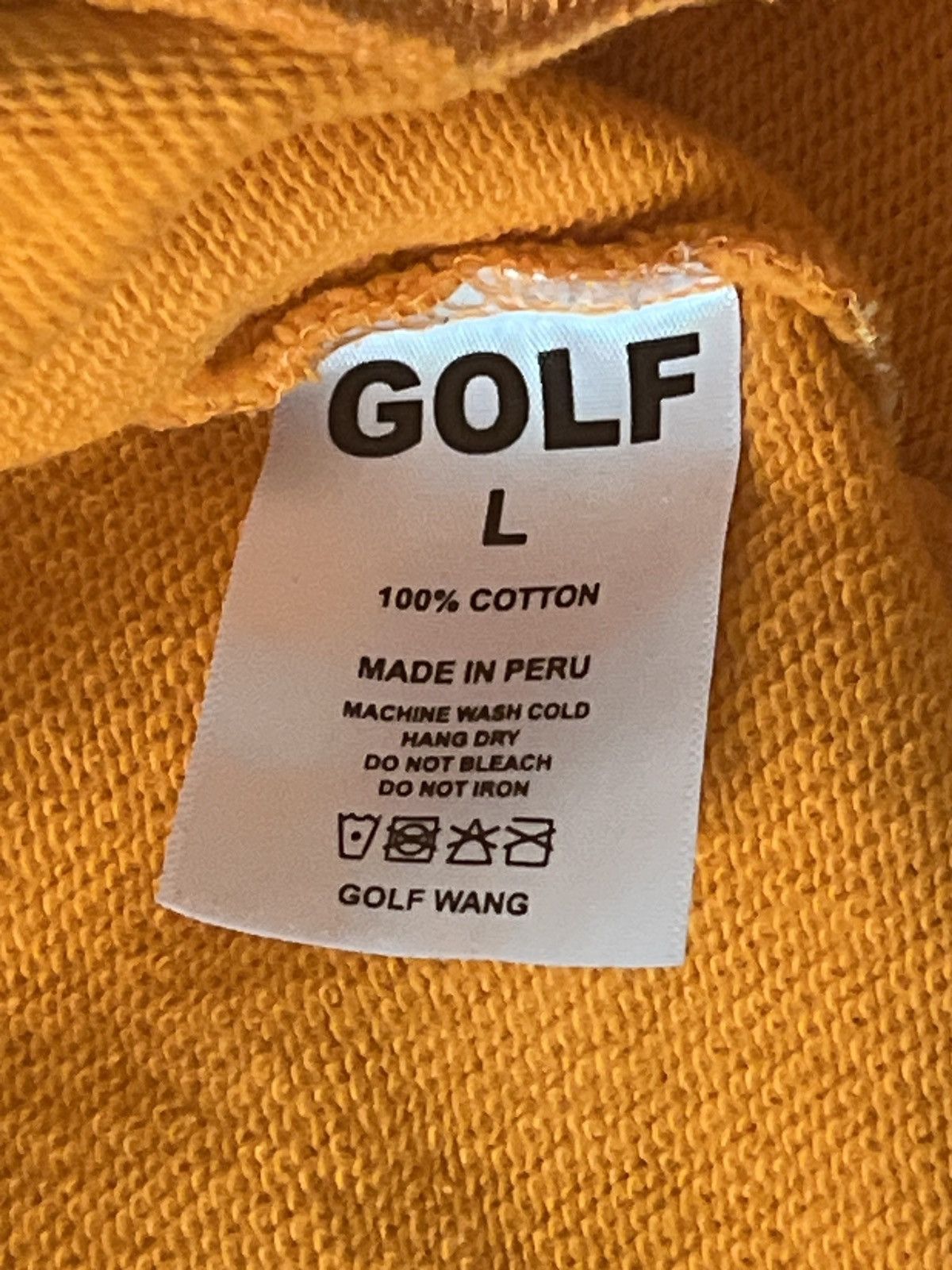 Golf Wang × Tyler The Creator Golf Wang Olde Orange Crewneck Size US L / EU 52-54 / 3 - 4 Thumbnail