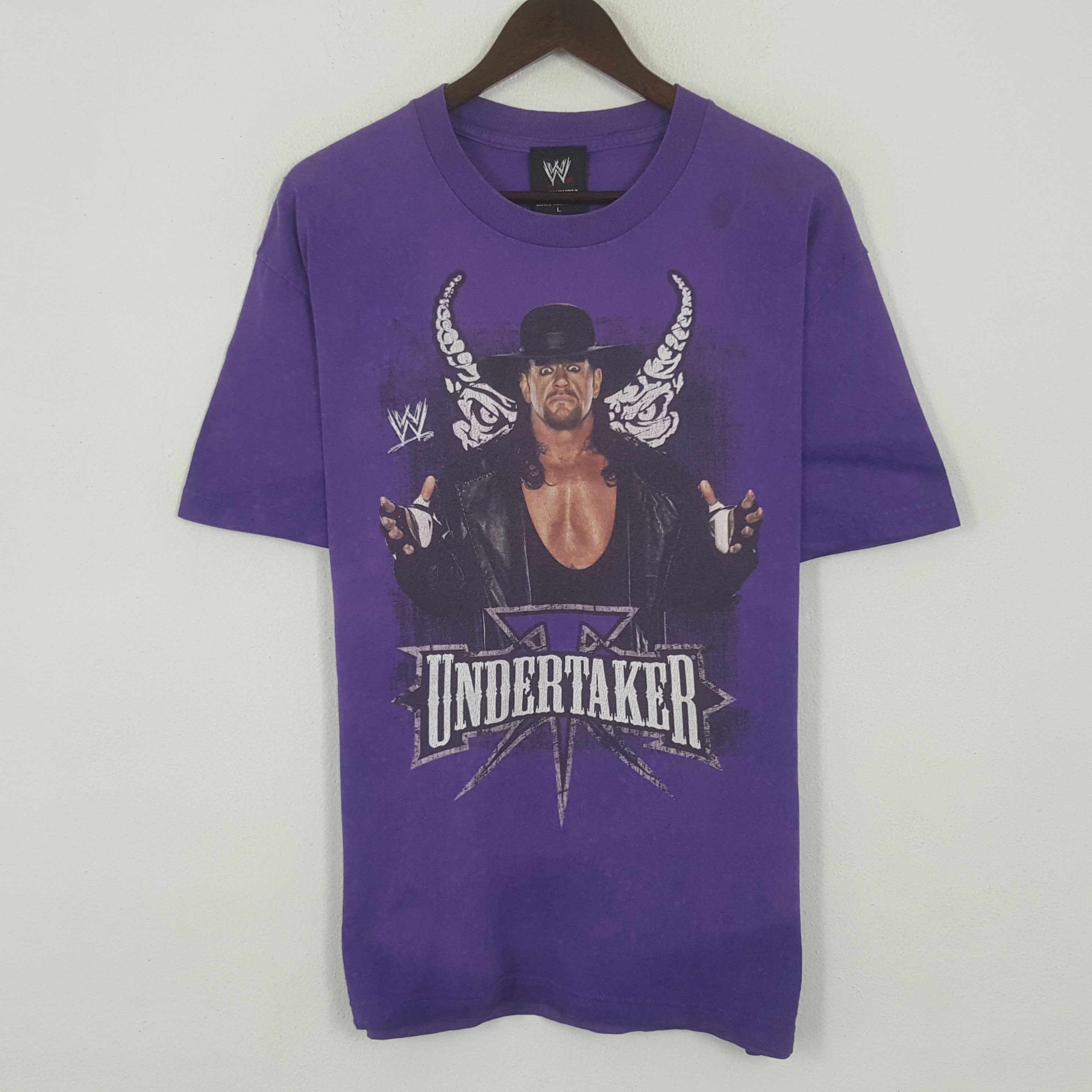 Vintage × WWE Vintage WWE Undertaker Tshirt Size US L / EU 52-54 / 3 - 1 Thumbnail