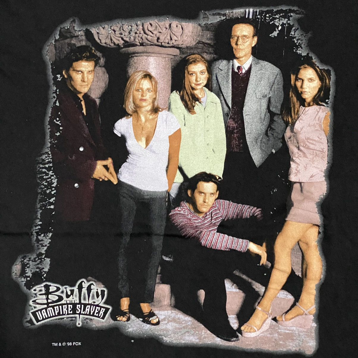 Vintage VTG 90S BUFFY THE VAMPIRE SLAYER MOVIE TEE Size US XL / EU 56 / 4 - 5 Thumbnail