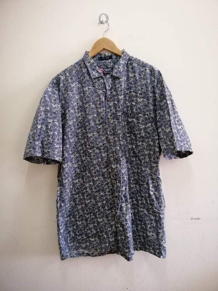 Chaps Ralph Lauren × Ralph Lauren × Vintage Vintage Chaps Ralph Lauren Hawaiian Shirt Size US XL / EU 56 / 4 - 1 Thumbnail