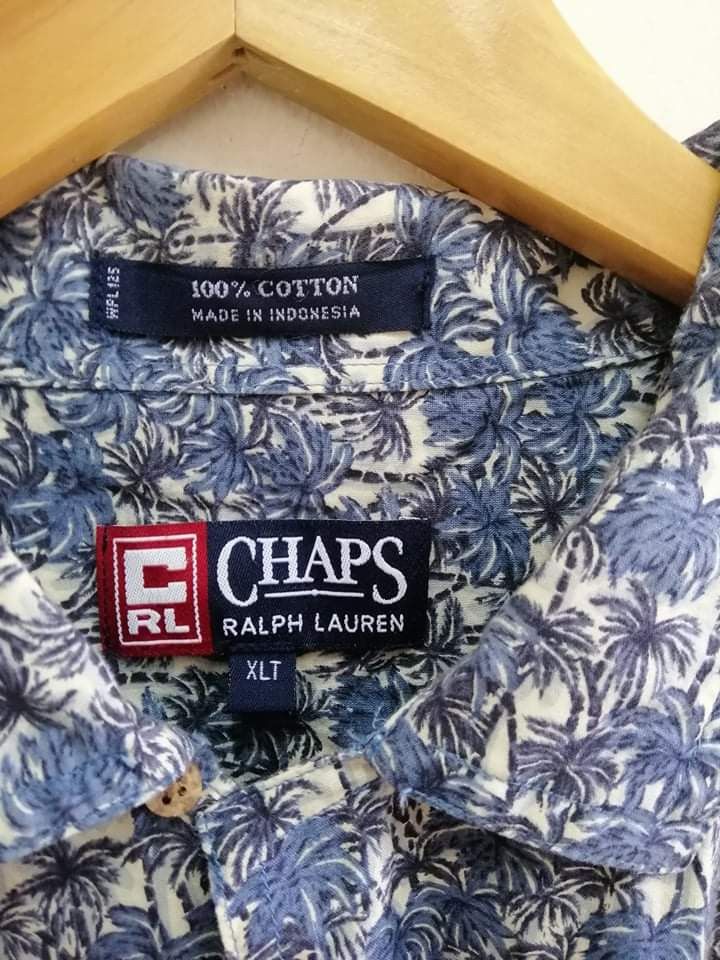Chaps Ralph Lauren × Ralph Lauren × Vintage Vintage Chaps Ralph Lauren Hawaiian Shirt Size US XL / EU 56 / 4 - 5 Thumbnail