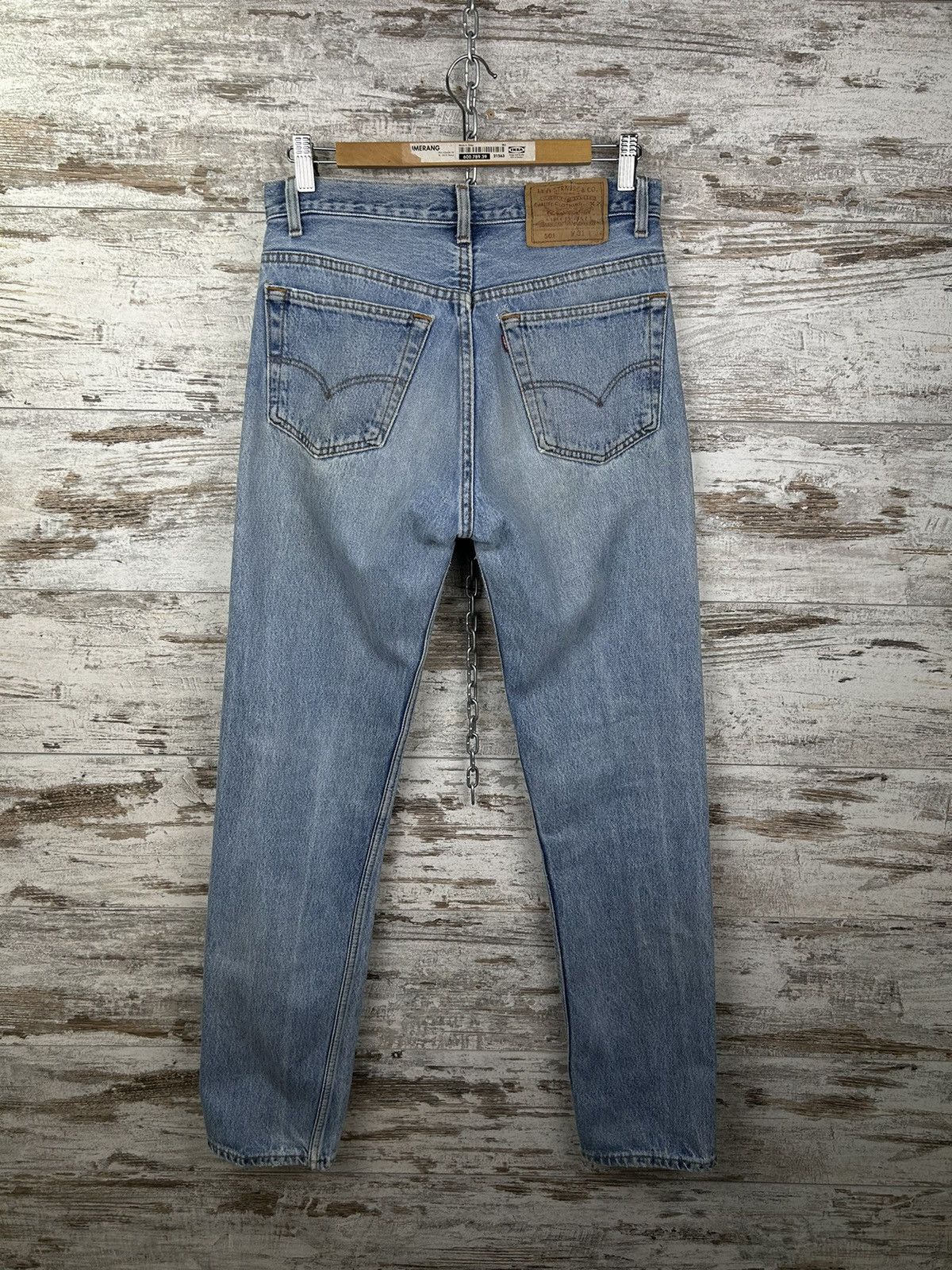 Levi's × Levi's Vintage Clothing Mens Rare Made In USA Levis jeans denim 501 size 31 vintage Size US 31 - 1 Thumbnail
