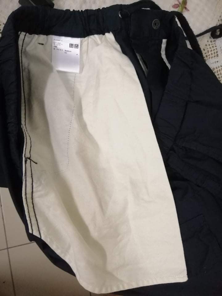 Japanese Brand Uniqlo dark blue casual pants Size US 34 / EU 50 - 6 Thumbnail