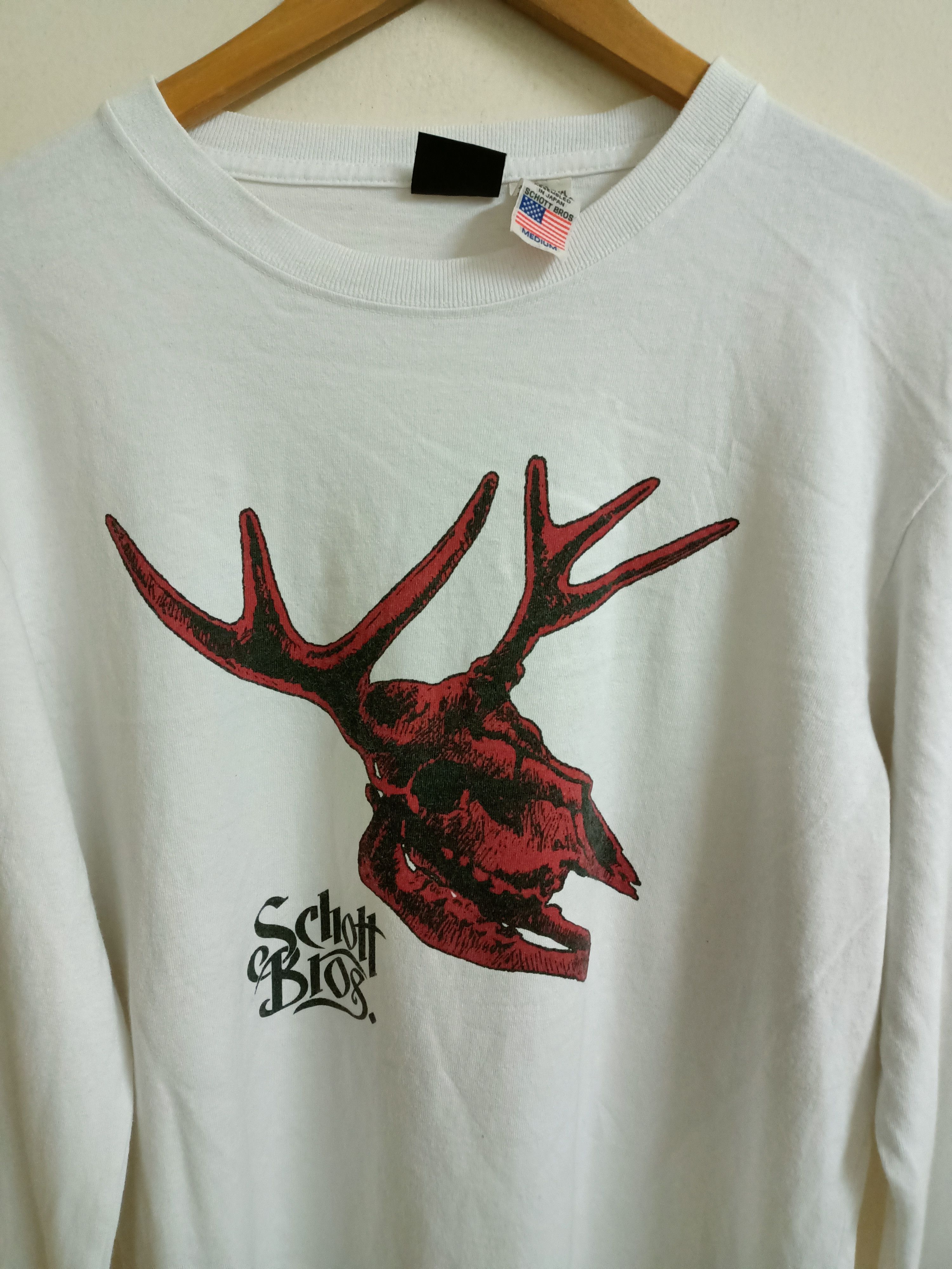 Schott Schott Bros by Schott NYC longsleeve t-shirt Size US M / EU 48-50 / 2 - 4 Thumbnail