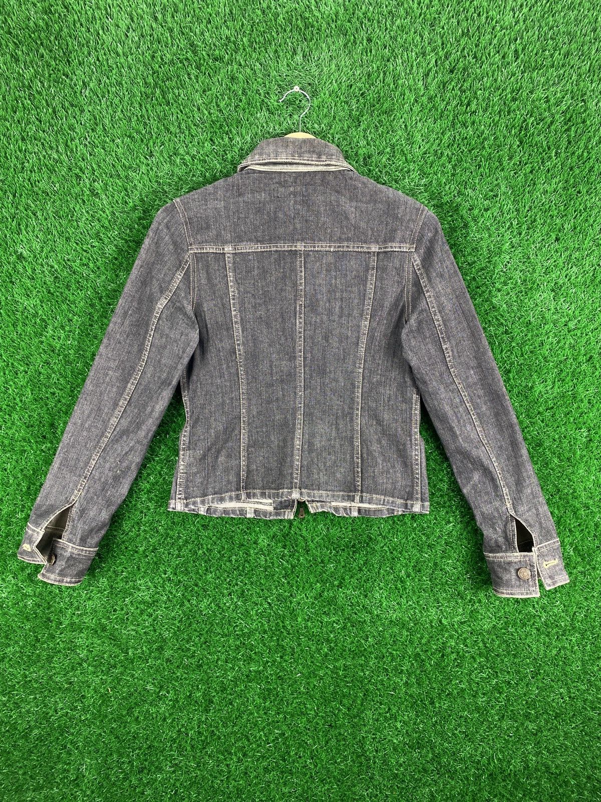 Japanese Brand × Vintage × Yohji Yamamoto Vintage Ined Jacket Jeans Yohji Yamamoto Size US XXS / EU 40 - 2 Thumbnail