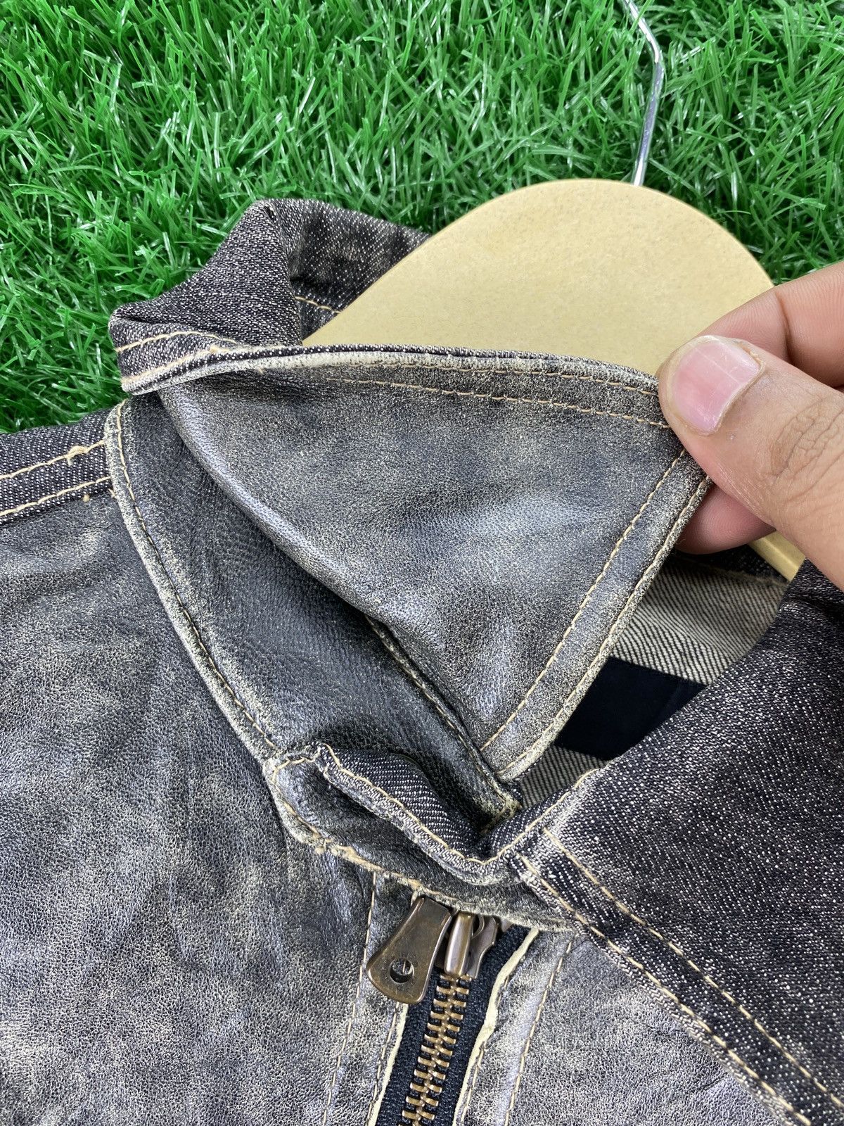 Japanese Brand × Vintage × Yohji Yamamoto Vintage Ined Jacket Jeans Yohji Yamamoto Size US XXS / EU 40 - 6 Thumbnail