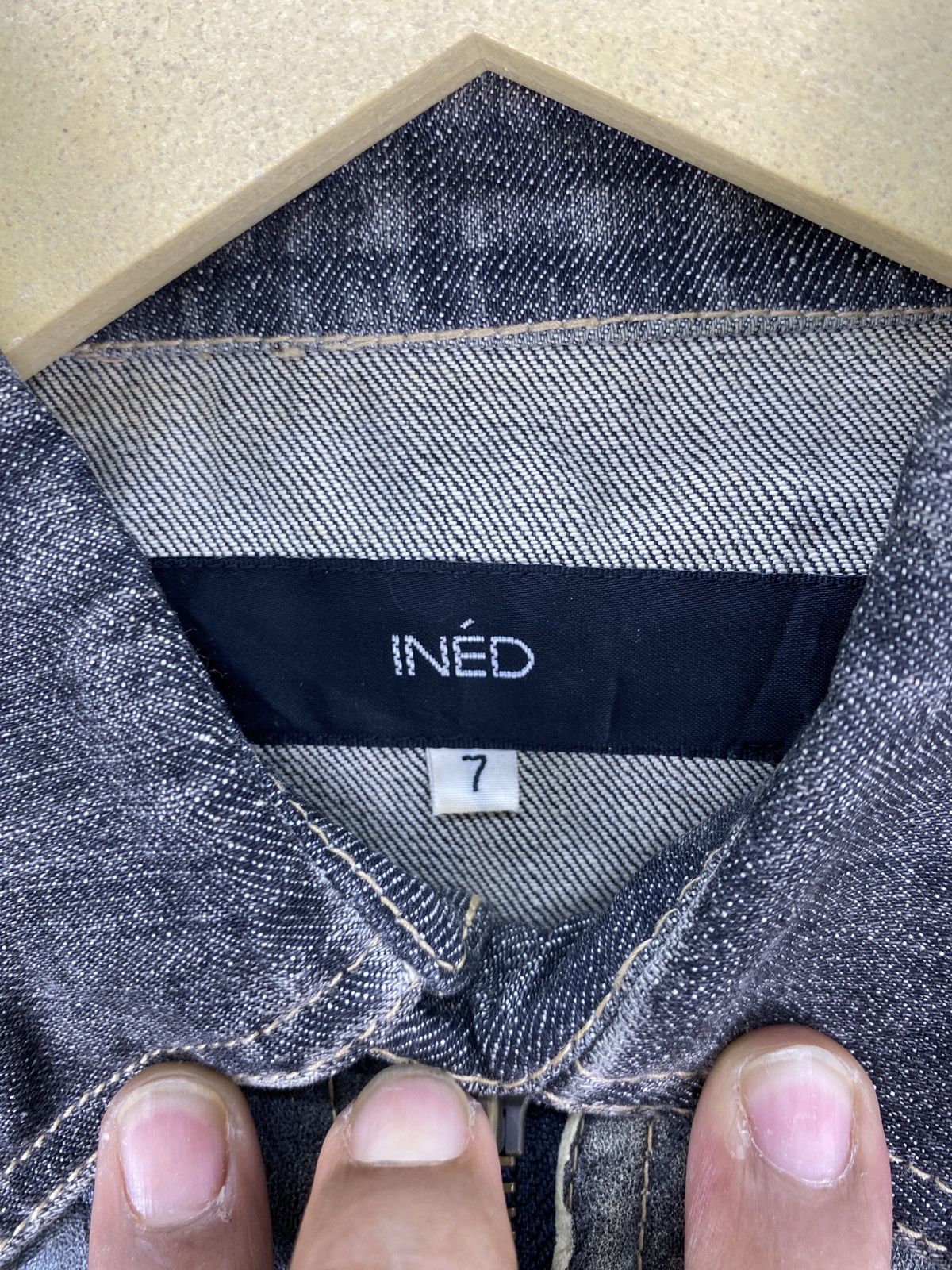 Japanese Brand × Vintage × Yohji Yamamoto Vintage Ined Jacket Jeans Yohji Yamamoto Size US XXS / EU 40 - 4 Thumbnail