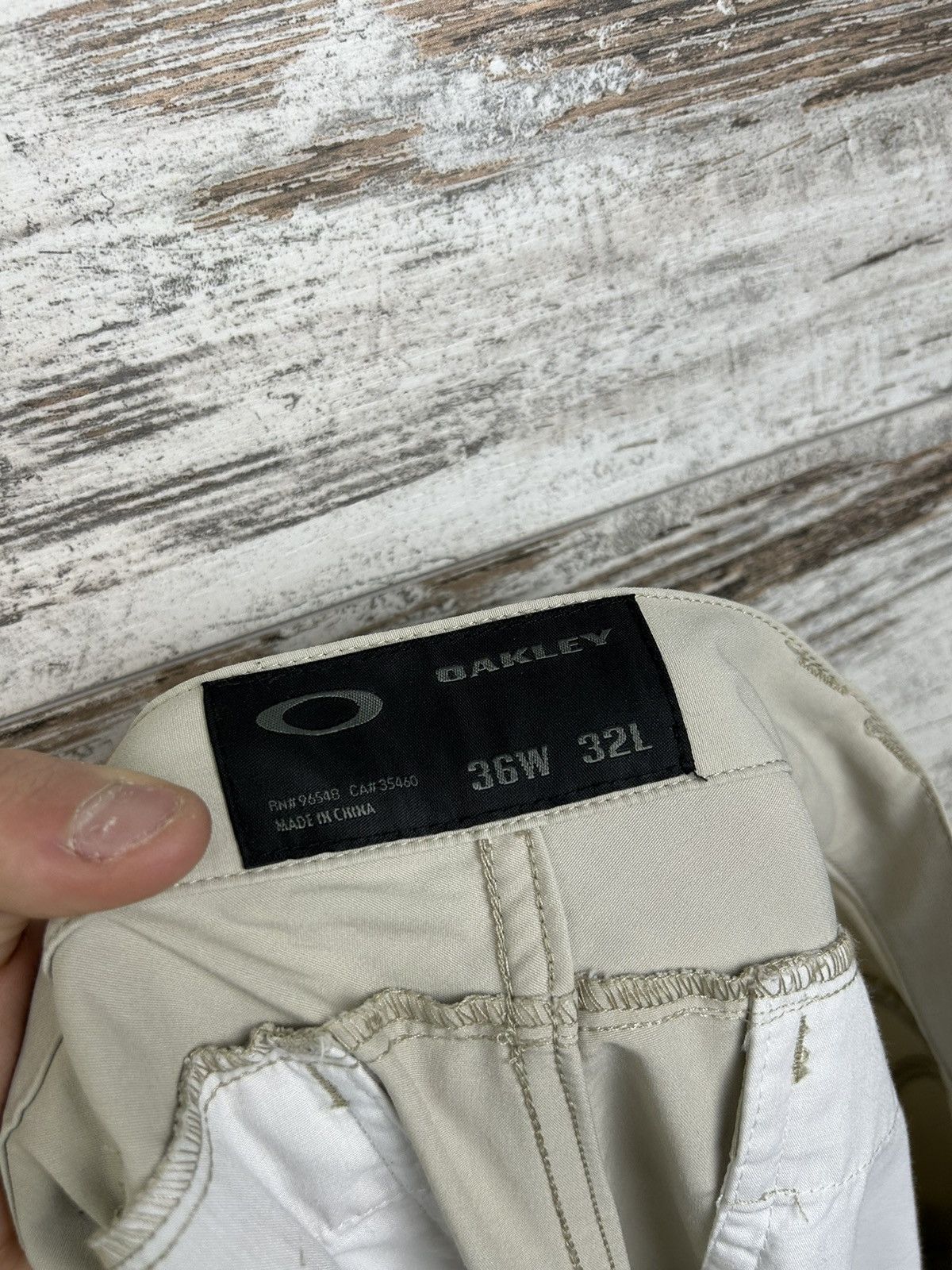 Oakley × Vintage Mens Vintage Oakley pants drip drill y2k streetwear Japanese Size US 36 / EU 52 - 11 Thumbnail