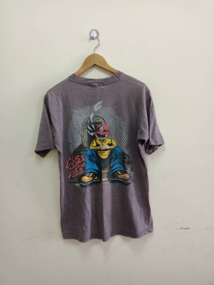 Vintage Vintage 90s Class Kids Dj Club Sho t-shirt Size US L / EU 52-54 / 3 - 1 Thumbnail