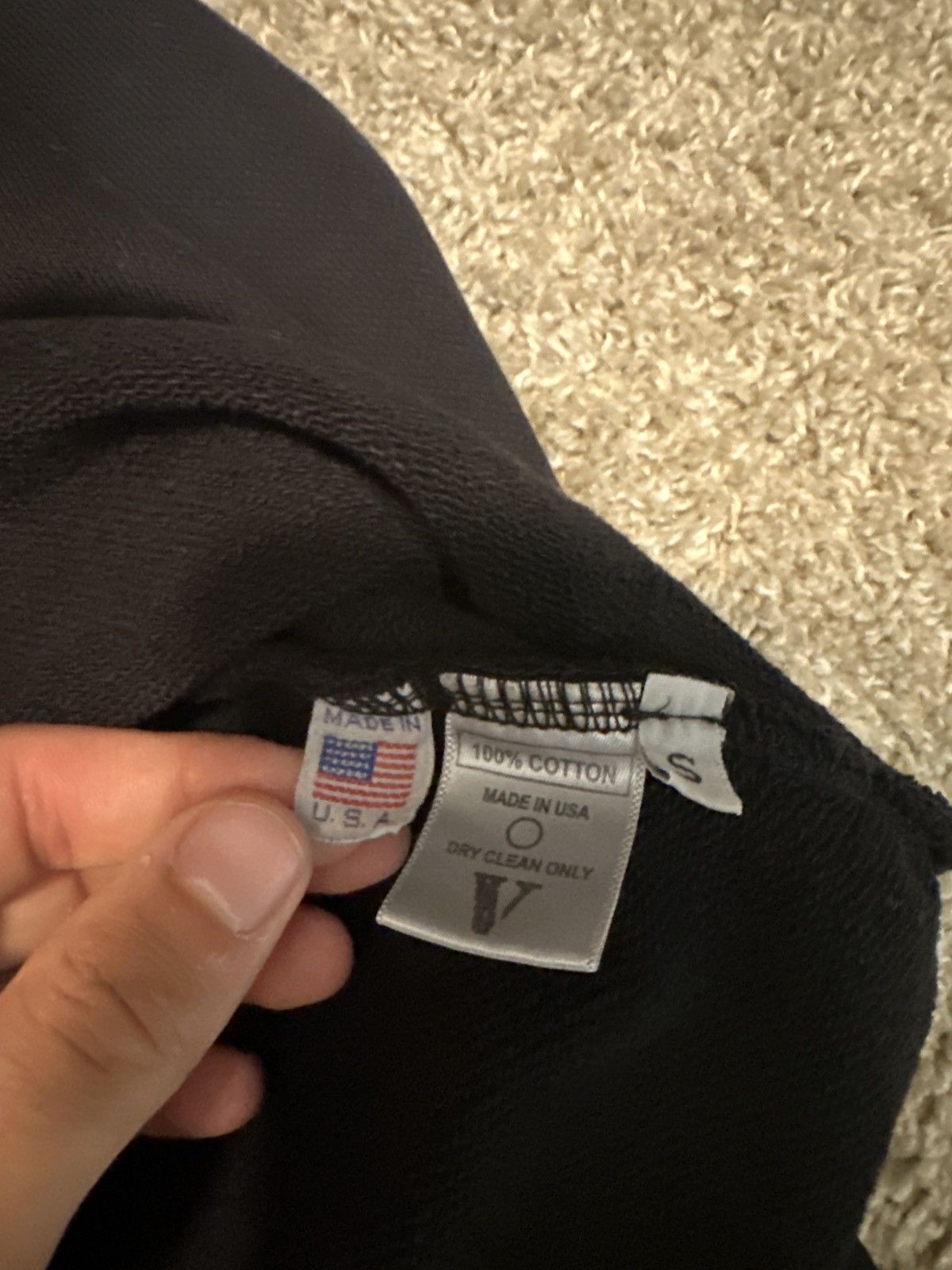 Vlone Vlone Friends Hoodie ‘Black/Orange’ Size US S / EU 44-46 / 1 - 4 Thumbnail