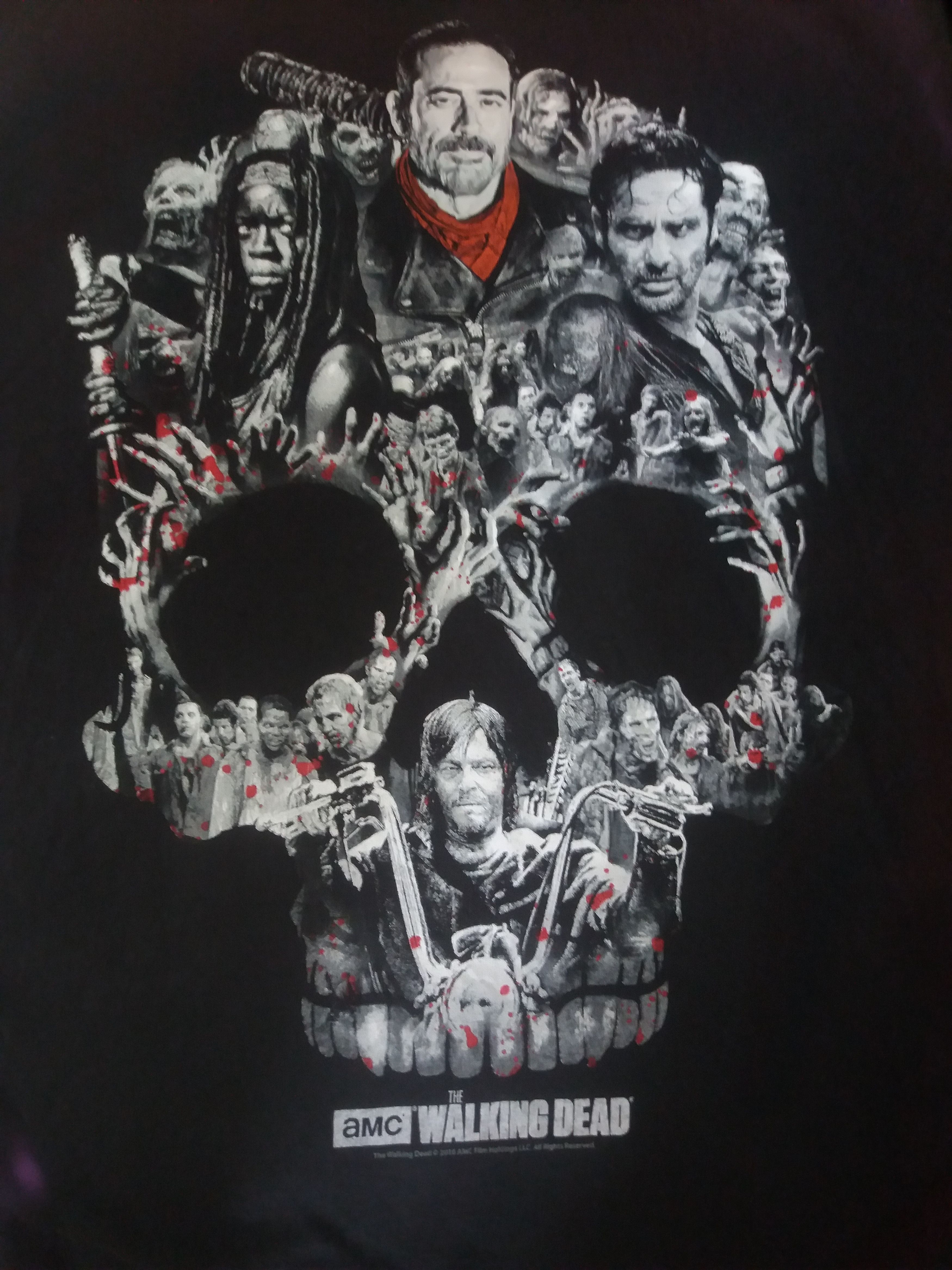 Other The Walking Dead horror movie t-shirt by AMC Film 2016 Size US L / EU 52-54 / 3 - 6 Thumbnail