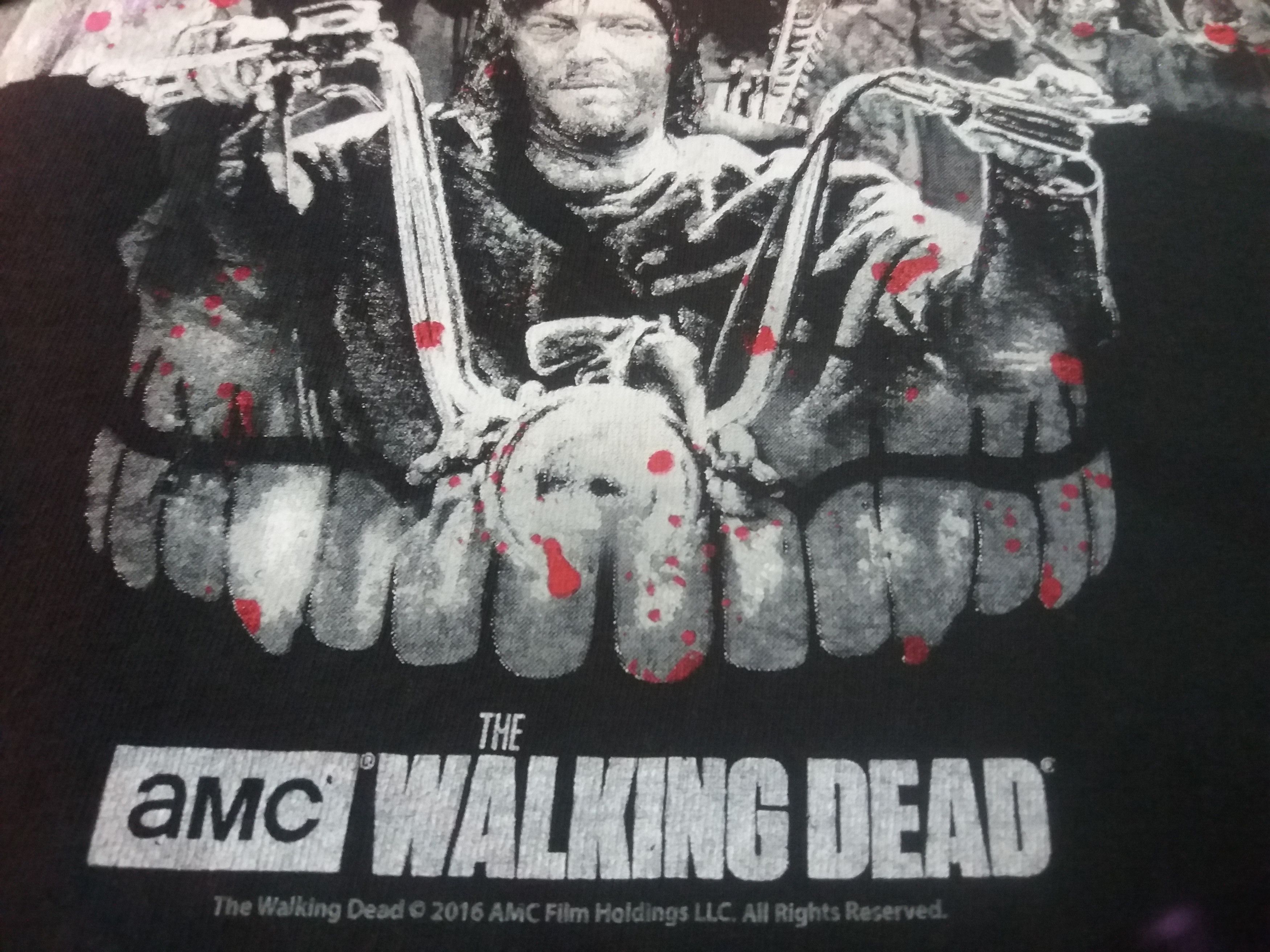 Other The Walking Dead horror movie t-shirt by AMC Film 2016 Size US L / EU 52-54 / 3 - 5 Thumbnail