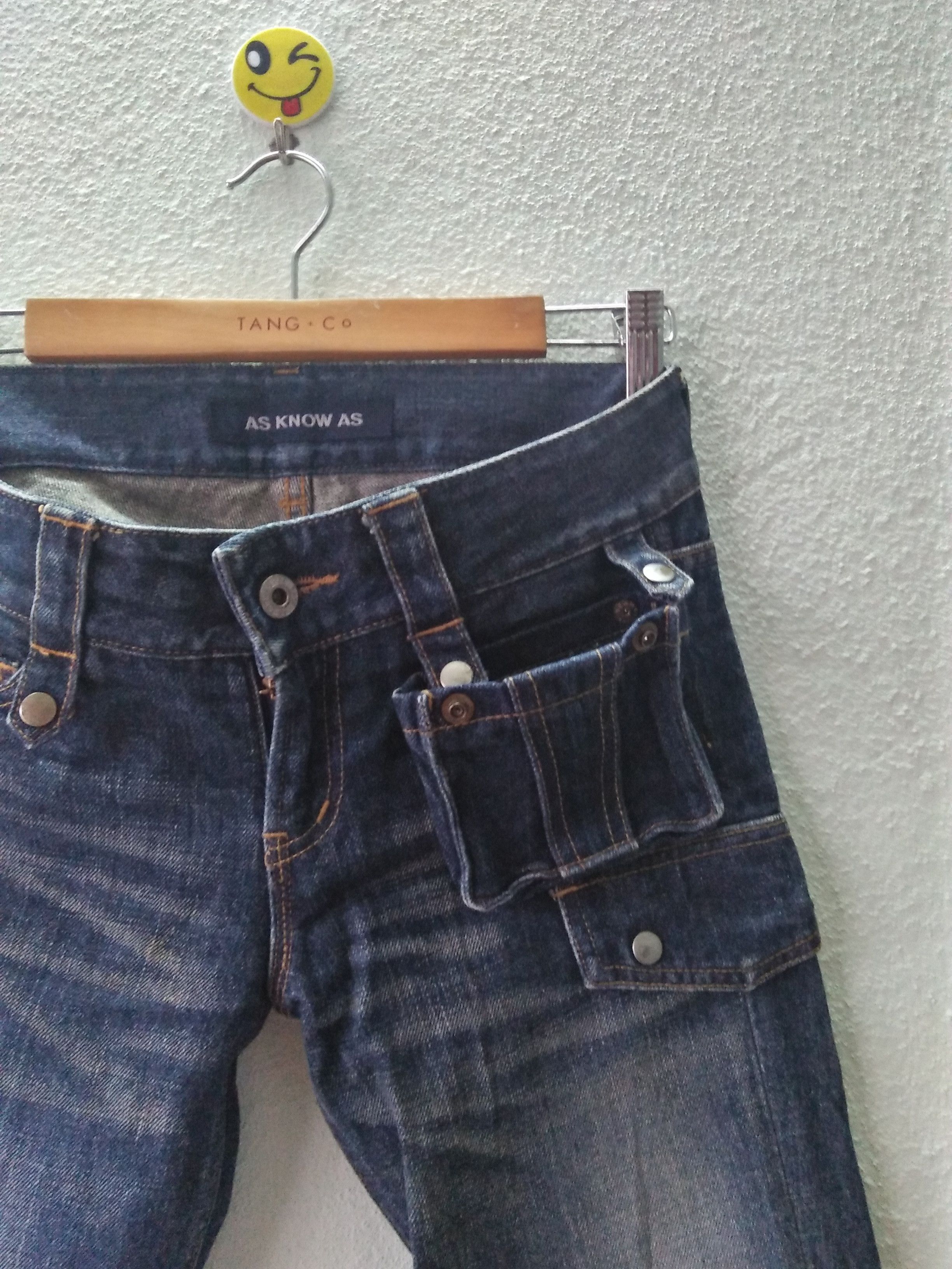 Hysteric Glamour Vintage Japanese Brand AS KNOW AS Selvedge Bondage Pants Size US 30 / EU 46 - 11 Thumbnail