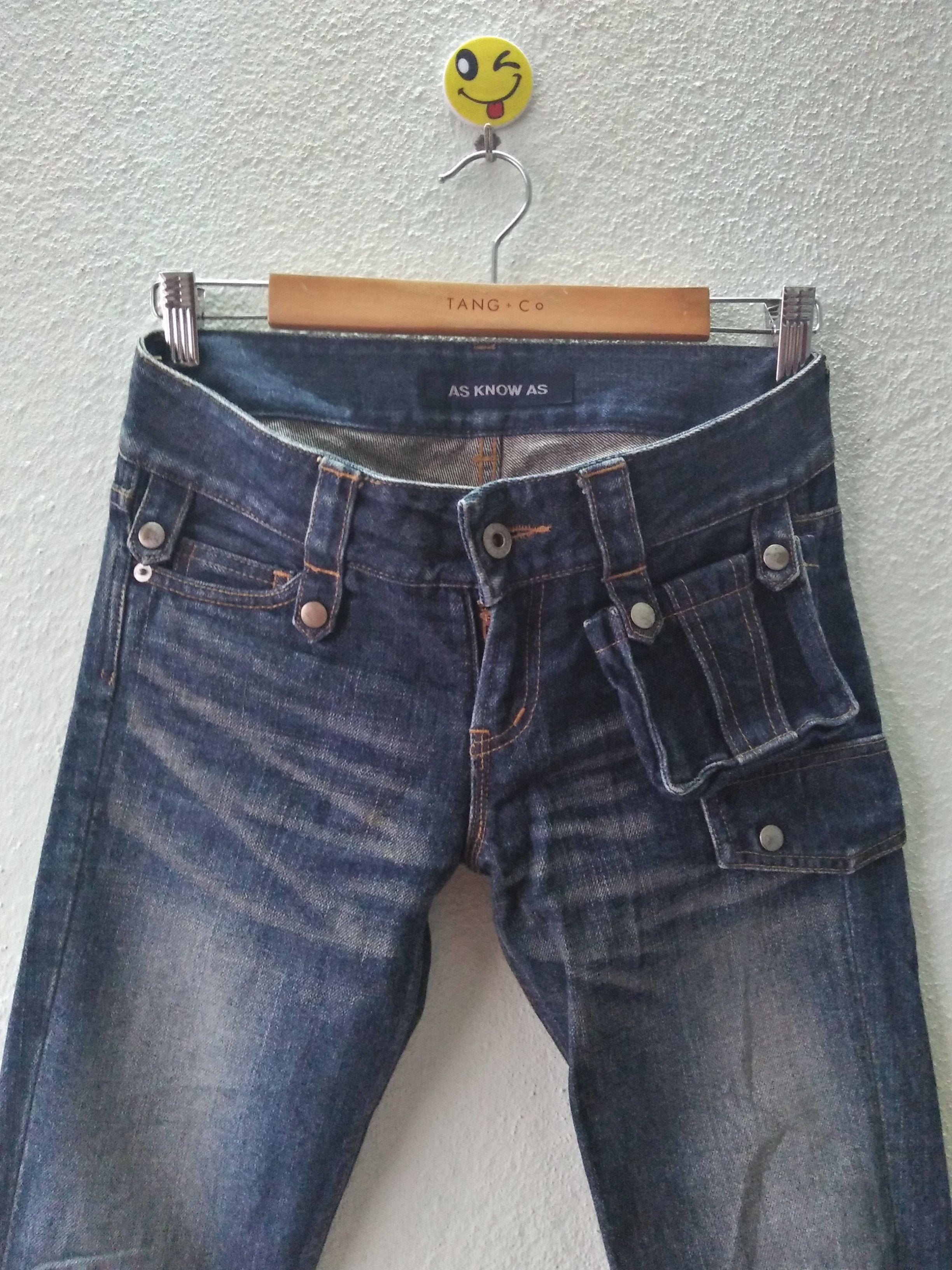 Hysteric Glamour Vintage Japanese Brand AS KNOW AS Selvedge Bondage Pants Size US 30 / EU 46 - 2 Thumbnail