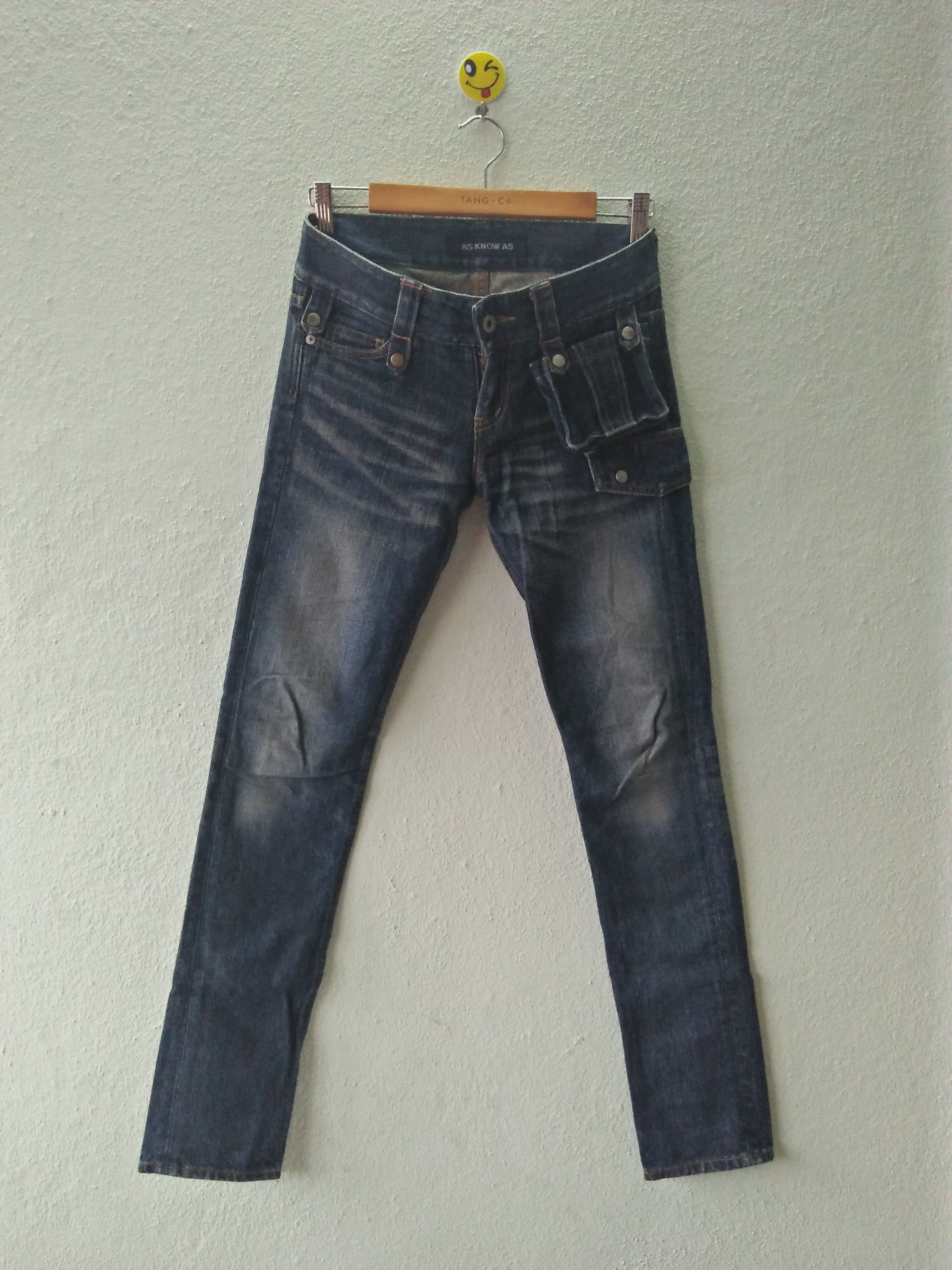Hysteric Glamour Vintage Japanese Brand AS KNOW AS Selvedge Bondage Pants Size US 30 / EU 46 - 4 Thumbnail