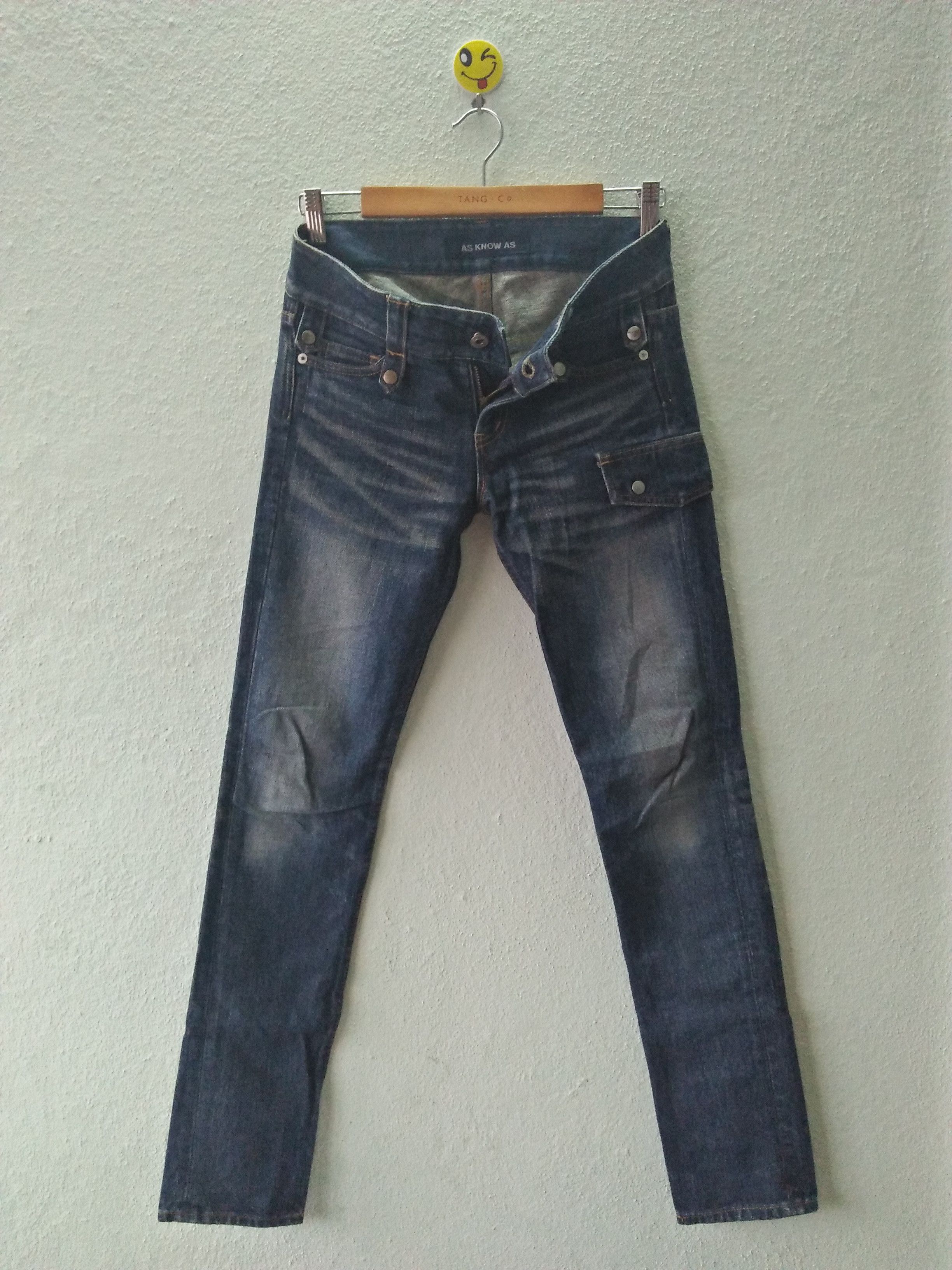 Hysteric Glamour Vintage Japanese Brand AS KNOW AS Selvedge Bondage Pants Size US 30 / EU 46 - 7 Thumbnail