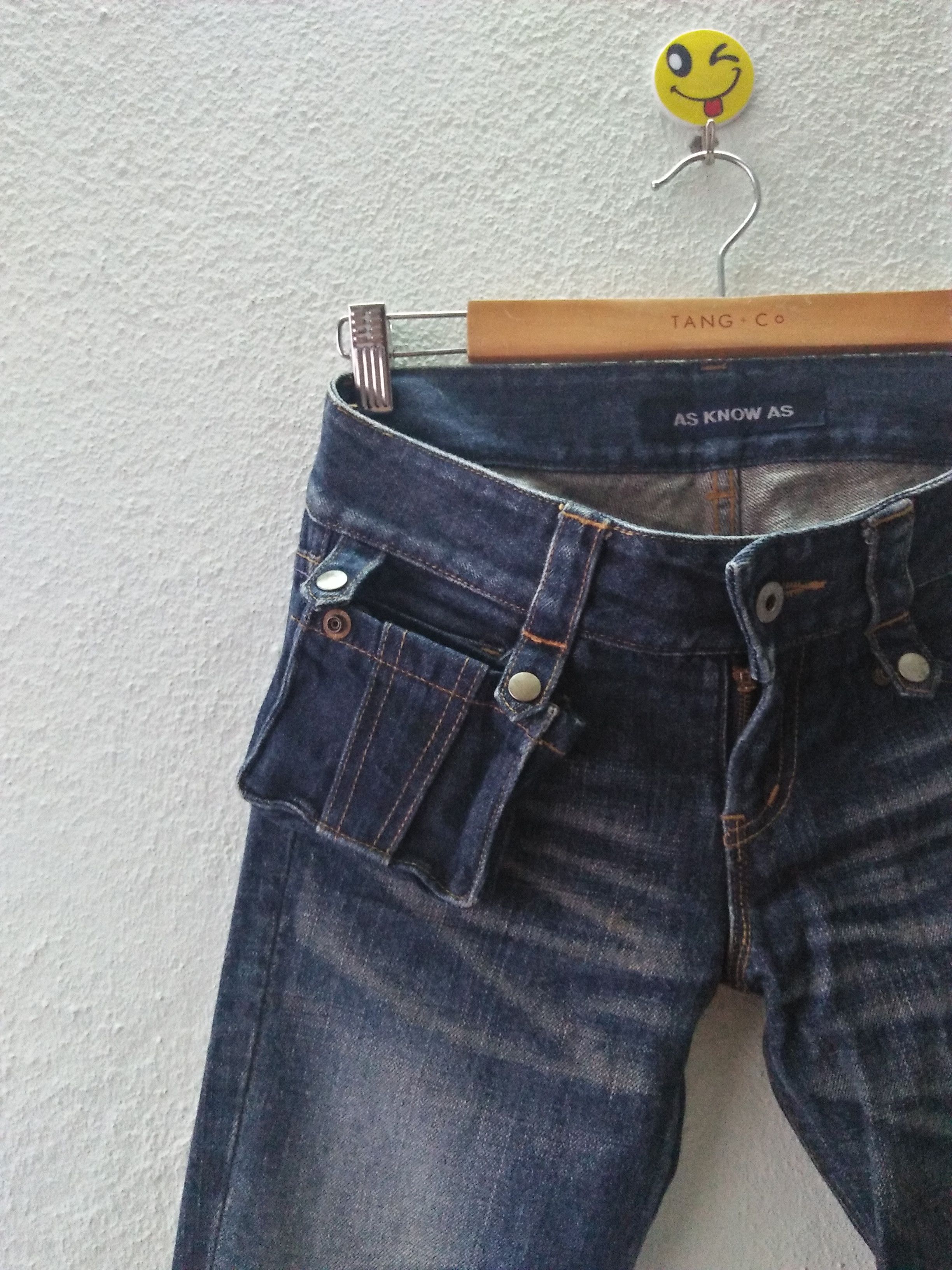 Hysteric Glamour Vintage Japanese Brand AS KNOW AS Selvedge Bondage Pants Size US 30 / EU 46 - 8 Thumbnail