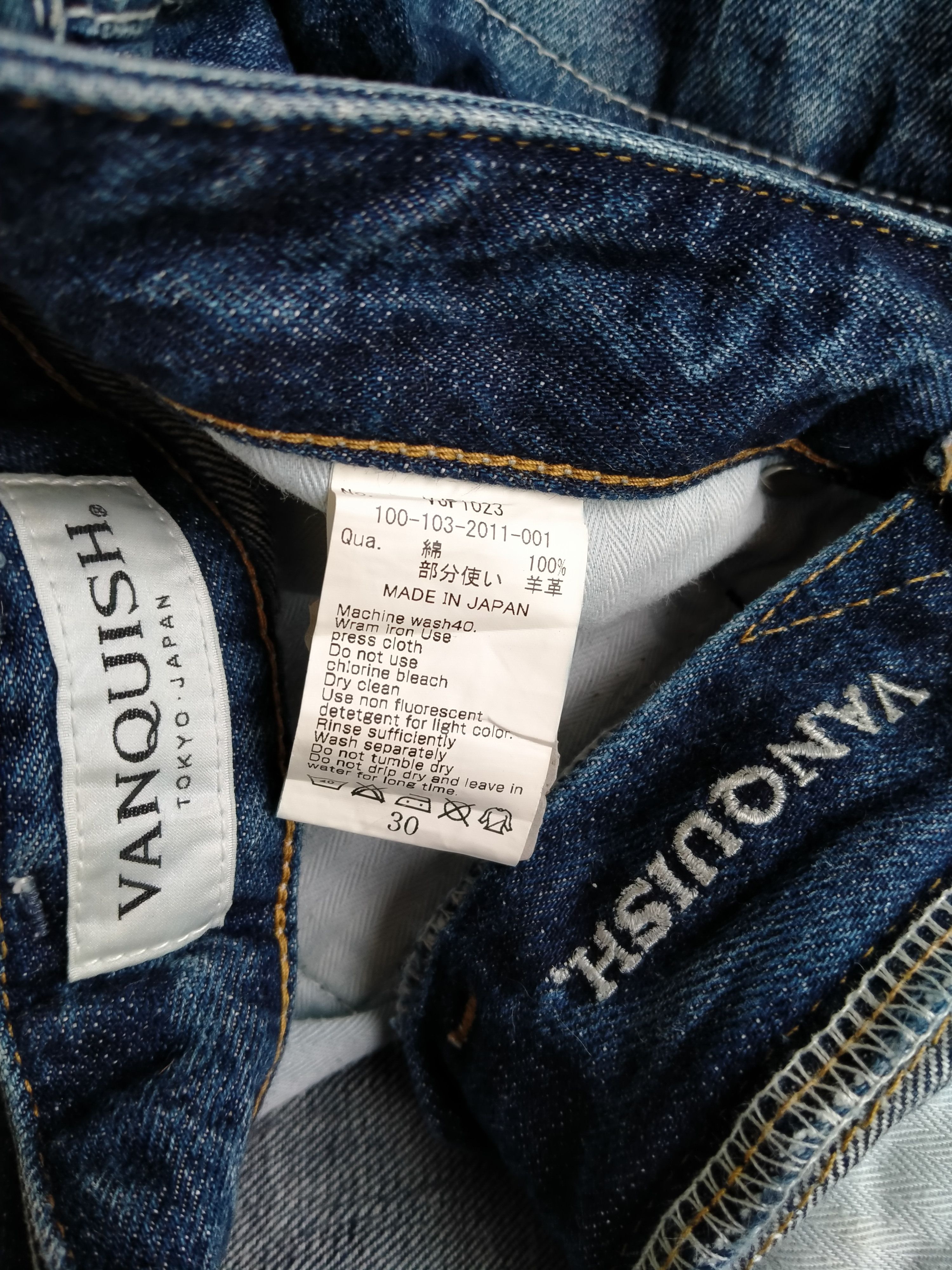 Vanquish Vintage Vanquish Distressed Flare Denim Spark Low Rise Jeans Size US 32 / EU 48 - 17 Thumbnail